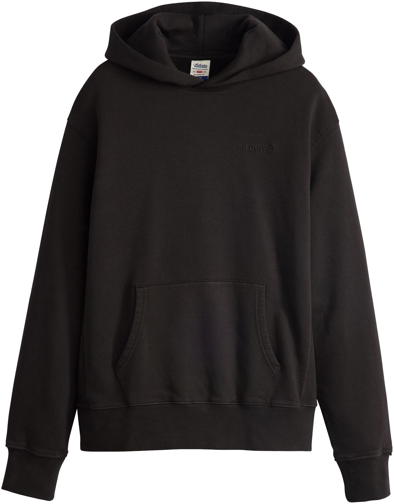 Levi's® Hoodie »THE AUTHENTIC HOODIE«, mit kleiner Ton-in-Ton Logostickerei auf der Brust