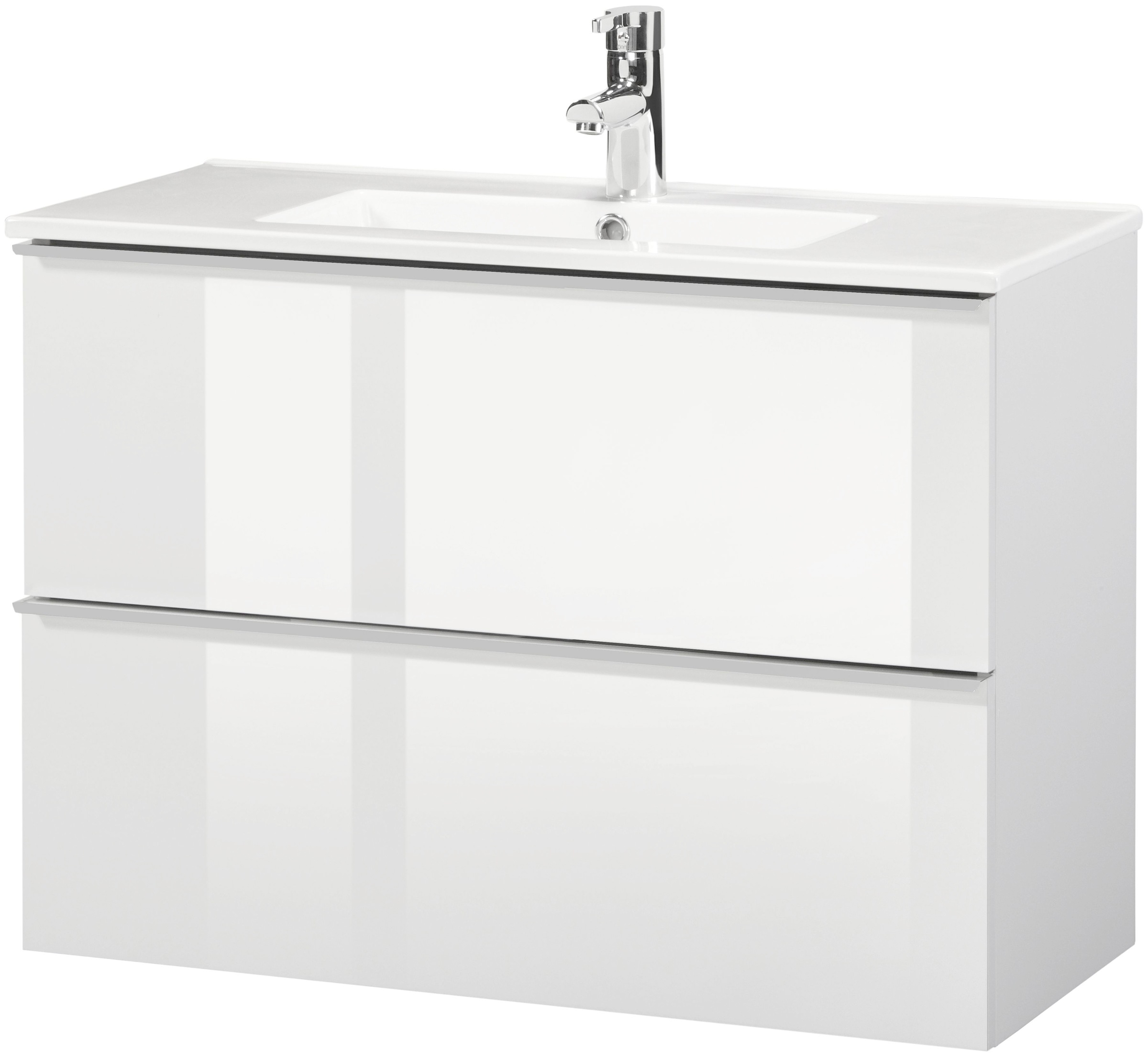 Image of CYGNUS BATH Waschtisch »Malaga 800«, Breite 80 cm, Tiefe 36 cm, SlimLine bei Ackermann Versand Schweiz