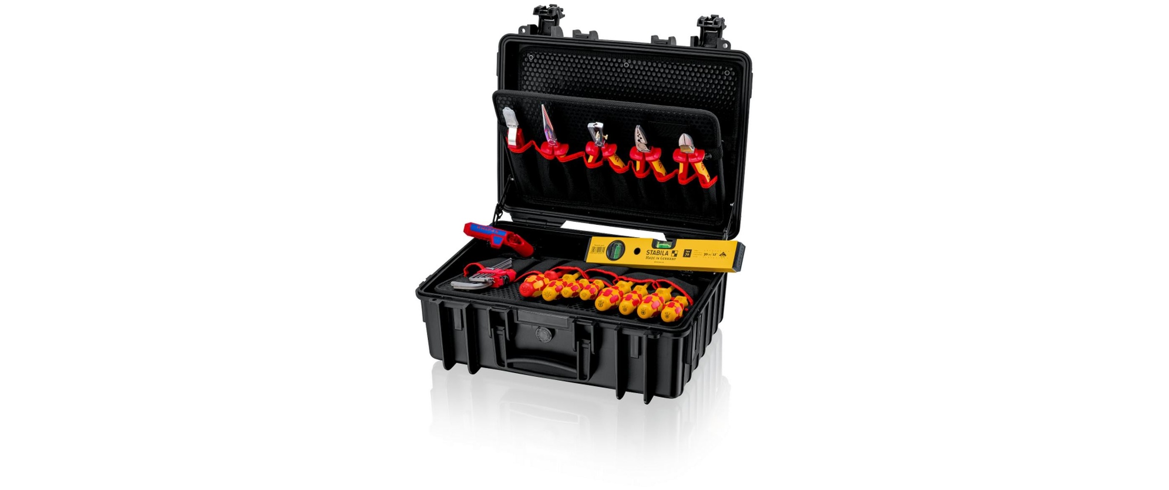 Image of Knipex Werkzeugkoffer ""Robust23 Start" Elektro, 24-teilig"