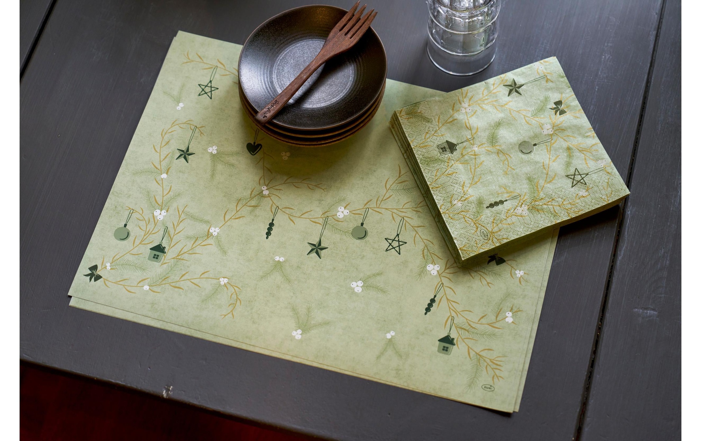   Platzset »Duni Bio Dunicel, 30 x 40 cm, 100 Stück« Papier-Tischset