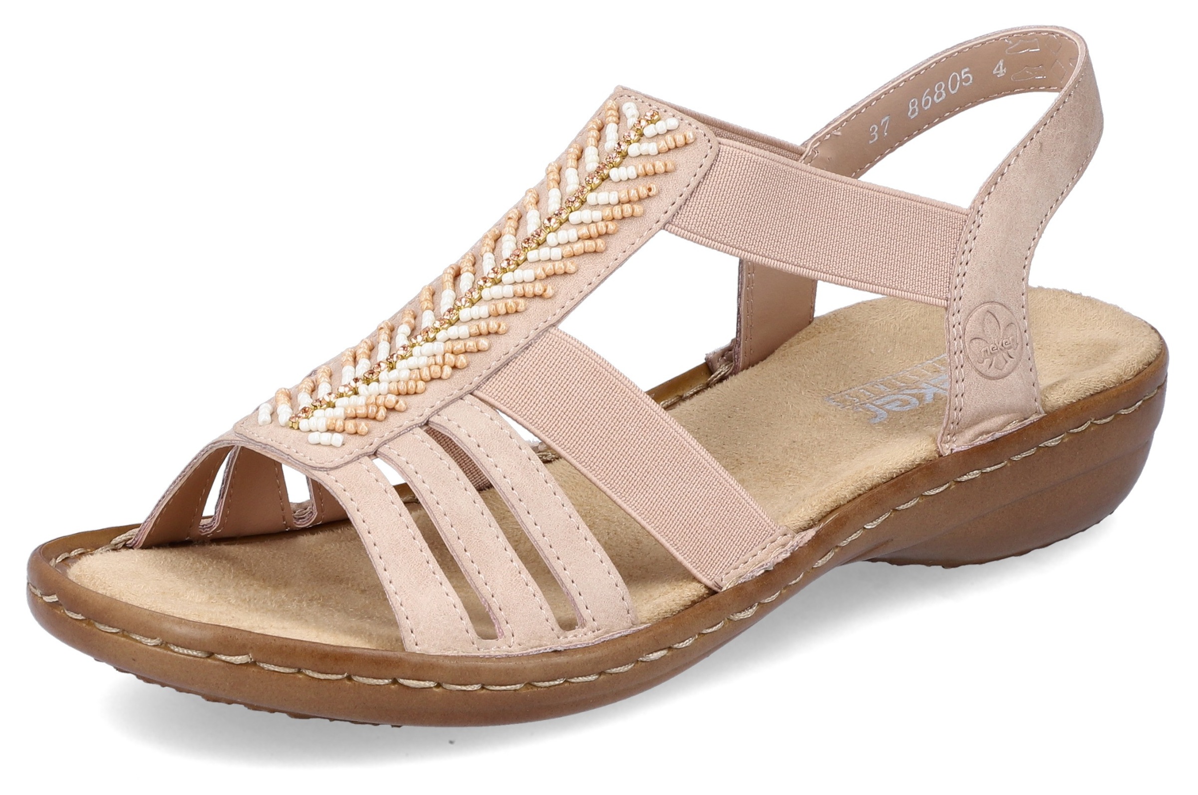 Image of Rieker Riemchensandale, mit Zierperlen-Applikation bei Ackermann Versand Schweiz