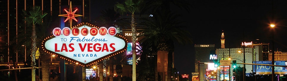 Fototapete »Las Vegas Panorama«, matt