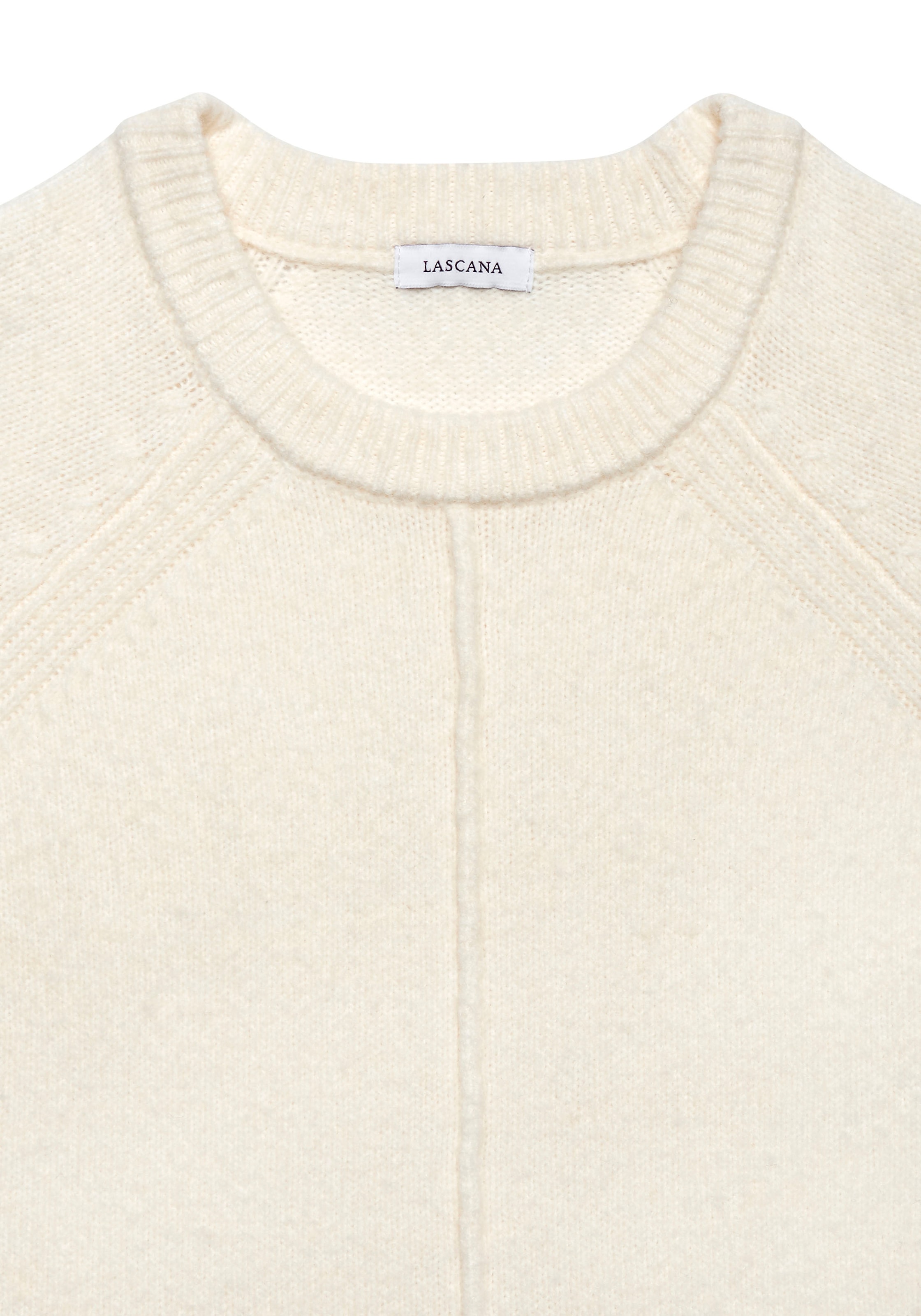 LASCANA Longpullover, in lässiger Form aus supersofter Qualität, Kuschelpulli, Pulloverkleid