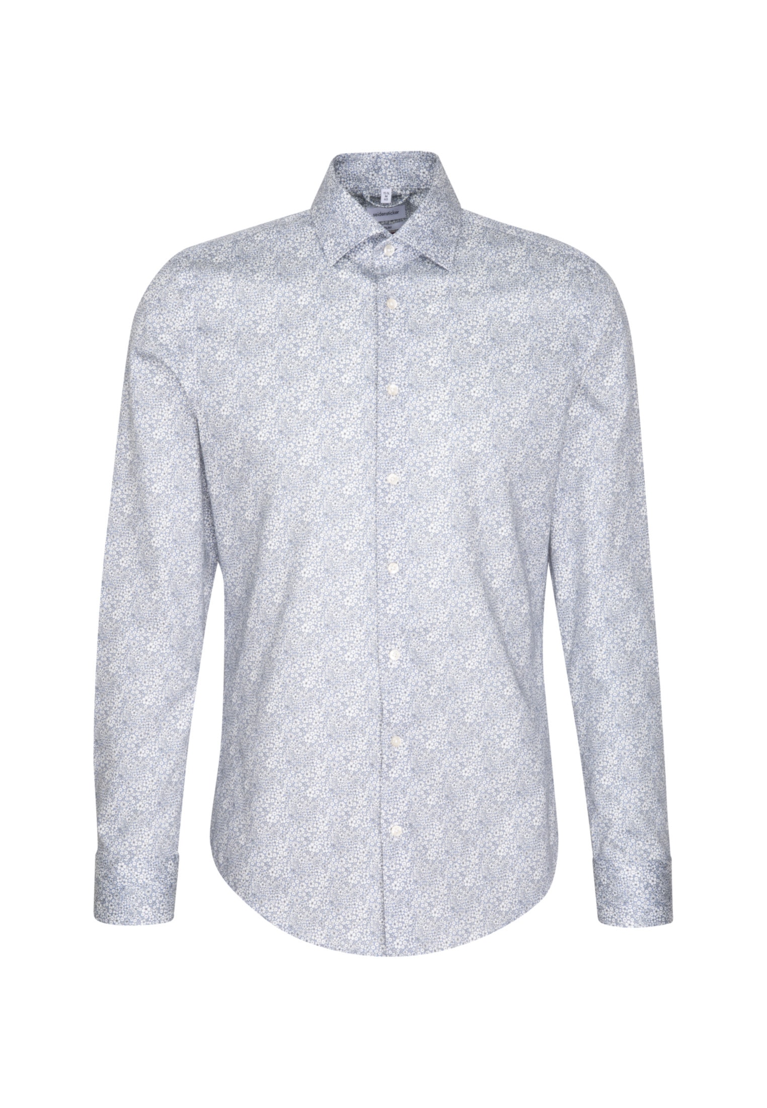 seidensticker Businesshemd »Slim« Slim 1/1 Kentkragen Floral
