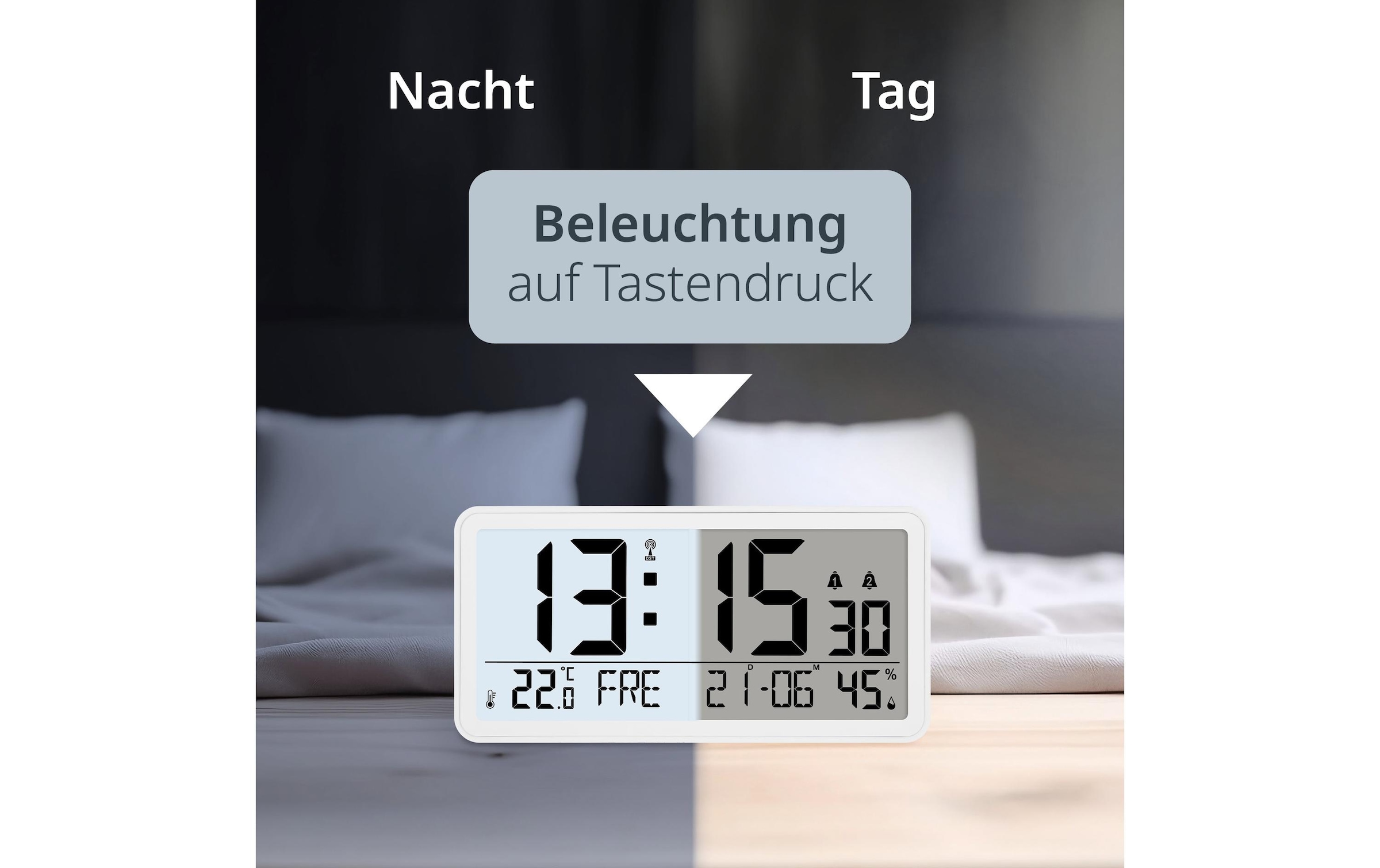 ADE Tischuhr »digital«