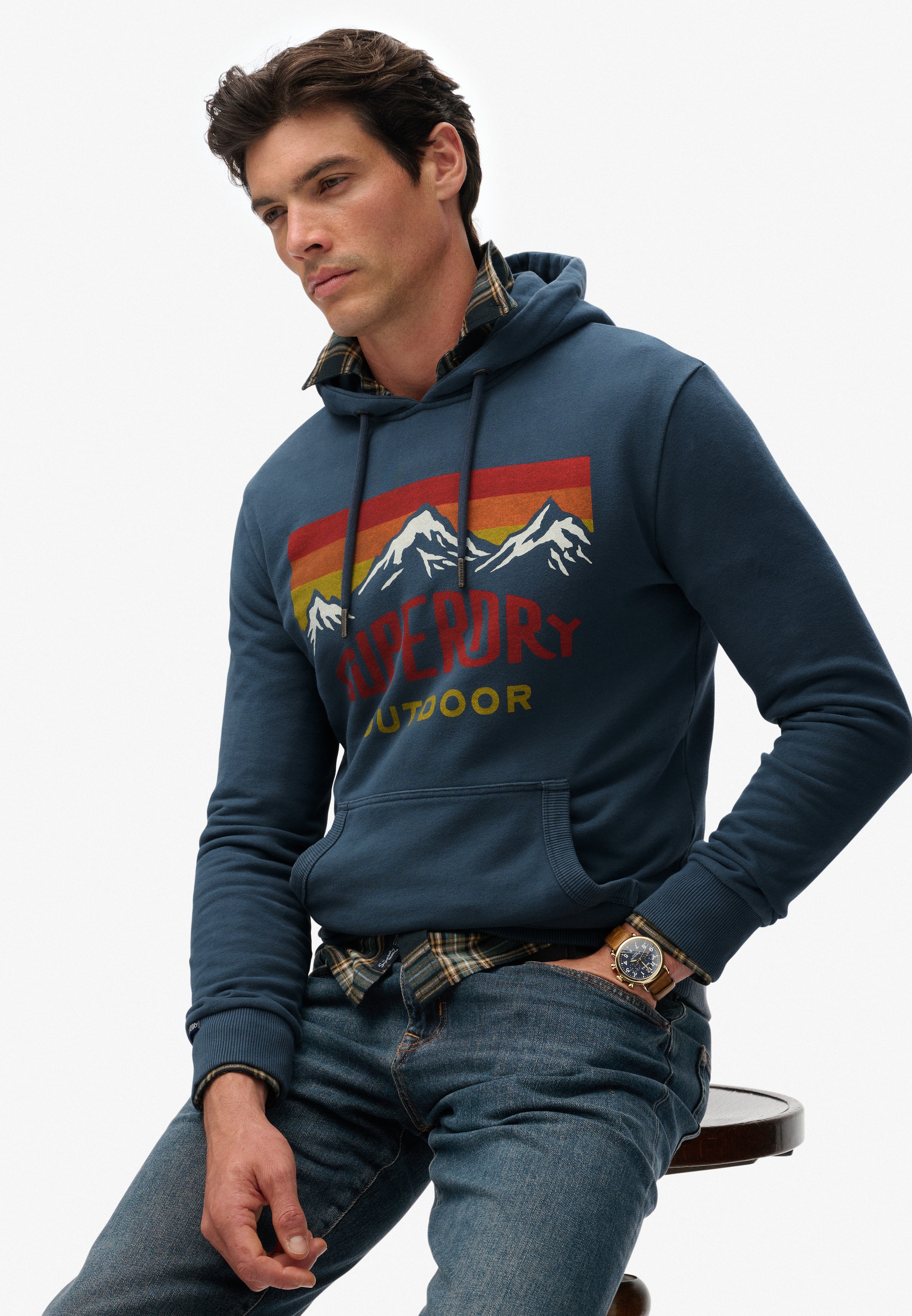 Superdry Kapuzensweatshirt »MOUNTAIN RELAXED HOOD«
