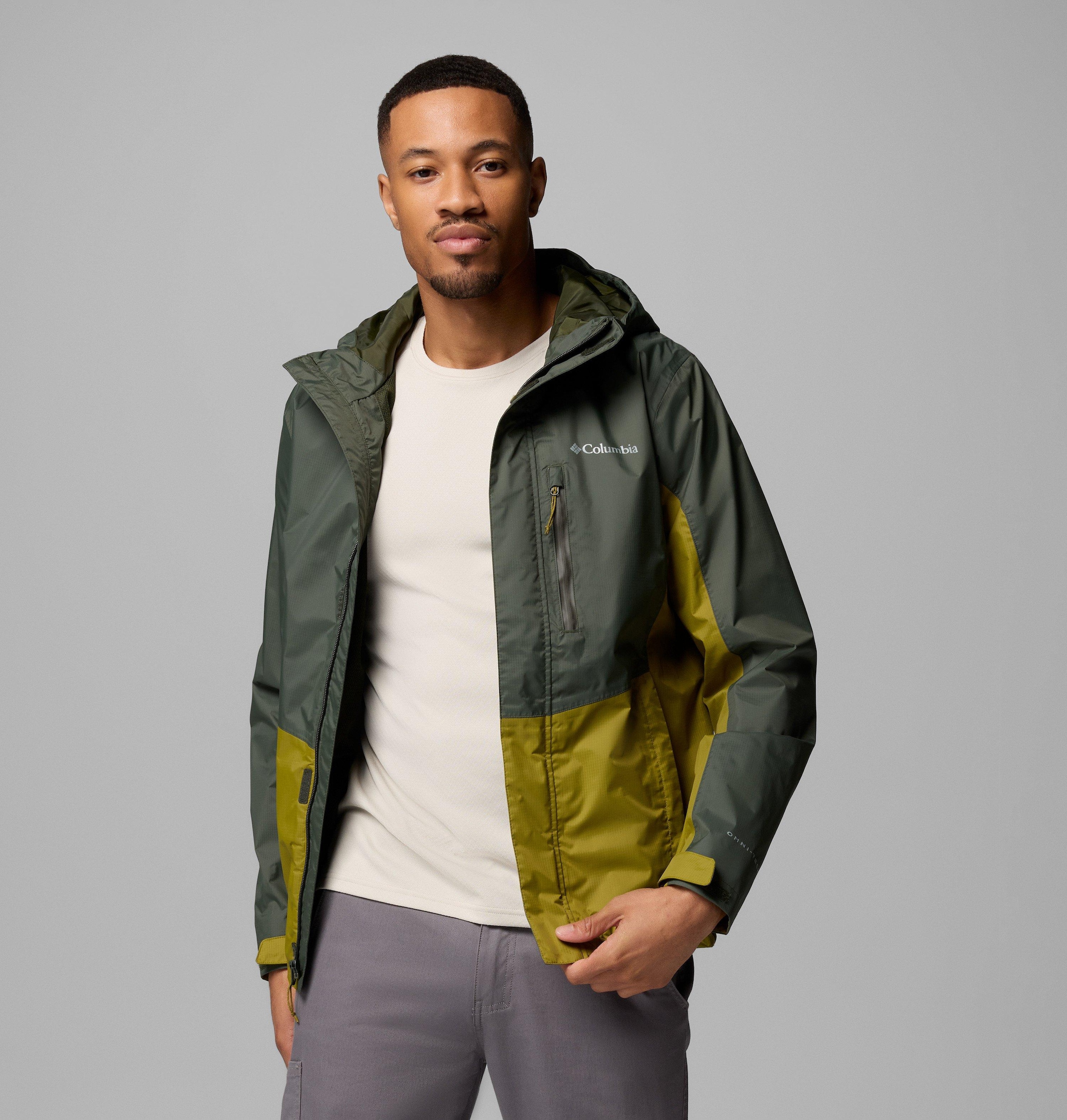 Columbia Veste de pluie »Pouring Adventure III Jacket« imperméable, coupe-vent, respirant