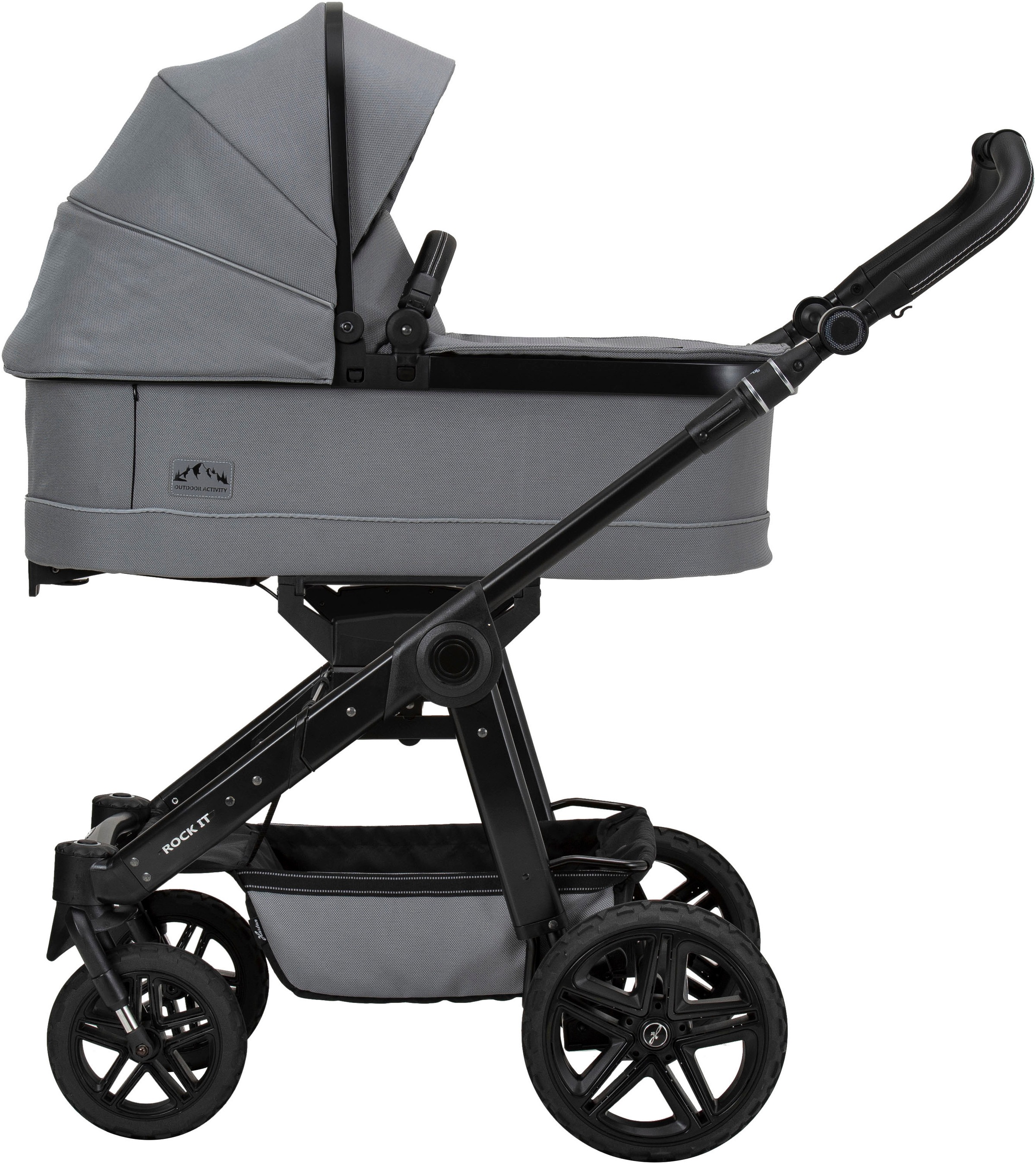 Hartan Kombi-Kinderwagen »Rock it Outdoor«, Lieferung ohne Adapter; Made in Germany