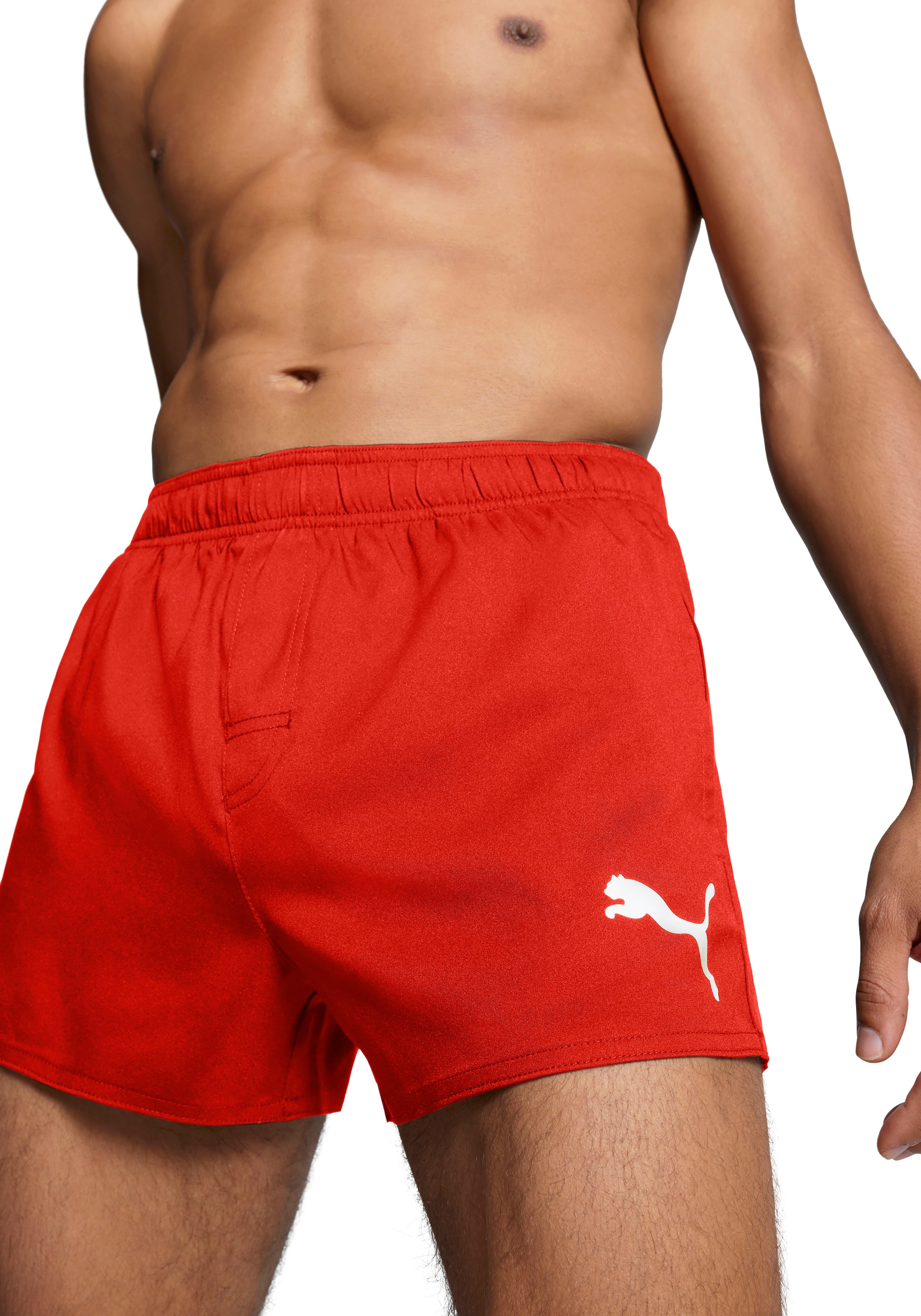 PUMA Badeshorts »PUMA SWIM MEN SHORT SHORTS 1P«, mit Seitentaschen