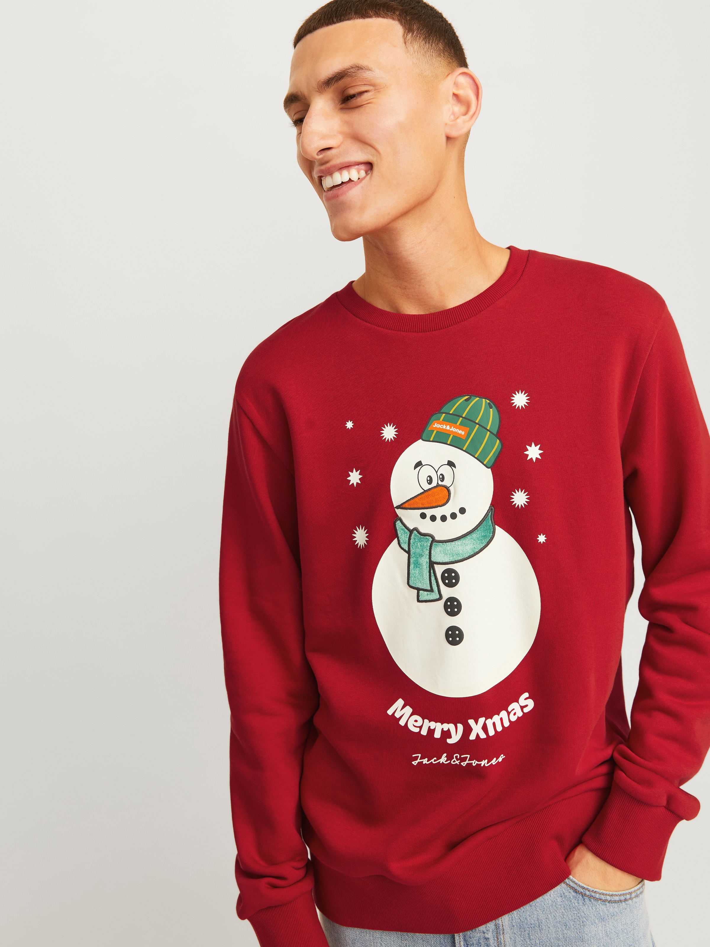 Jack & Jones »JJXMAS JOLLY SWEAT CREW NECK«
