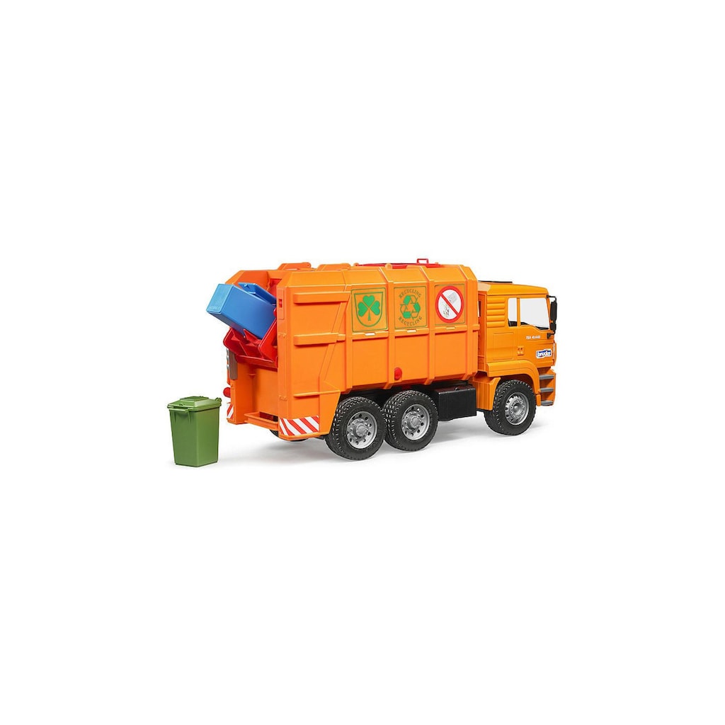 Bruder® Spielzeug-LKW »MAN TGA Müll-LKW orange«