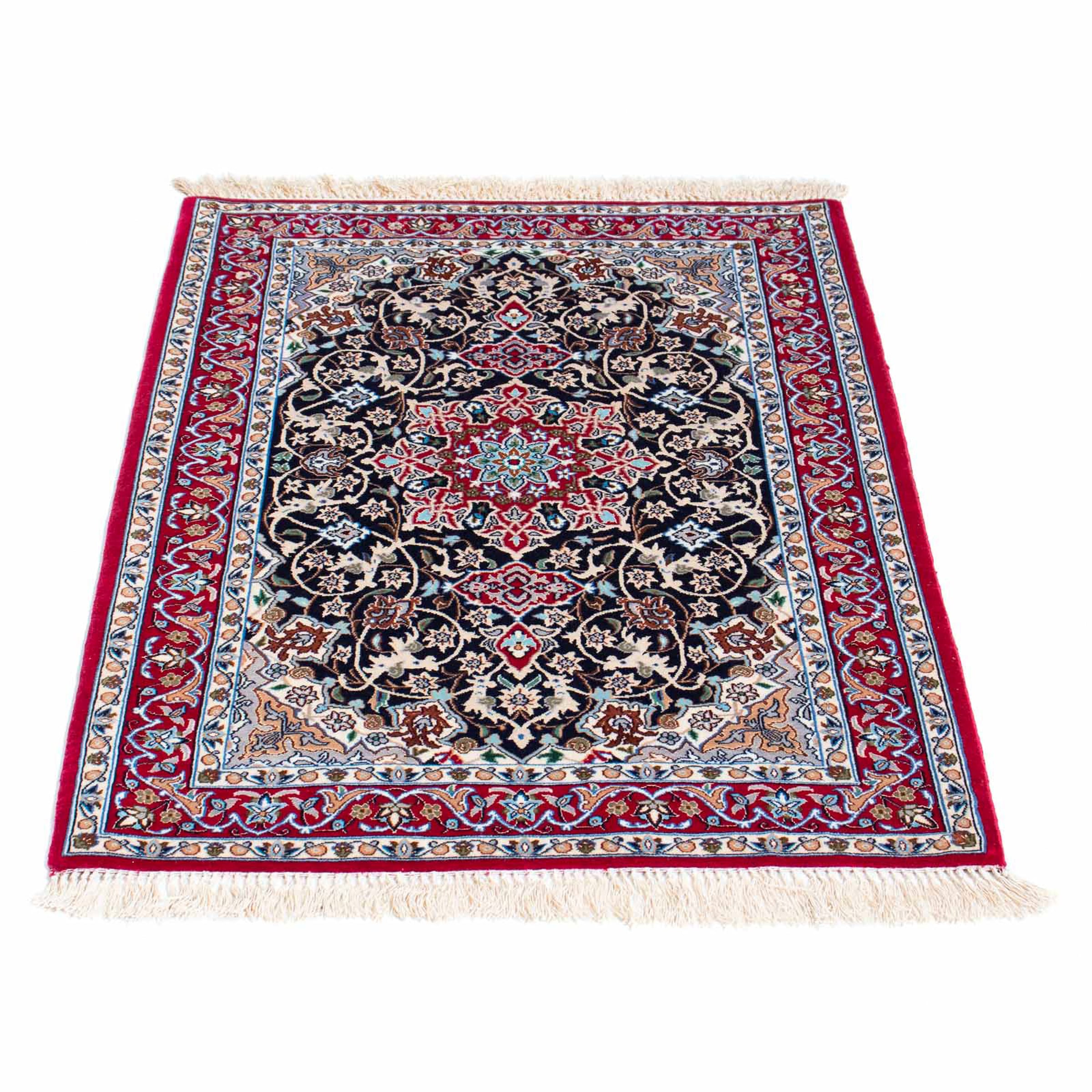 Orientteppich »Perser - Isfahan - Premium - 102 x 72 cm - rot«, rechteckig,...
