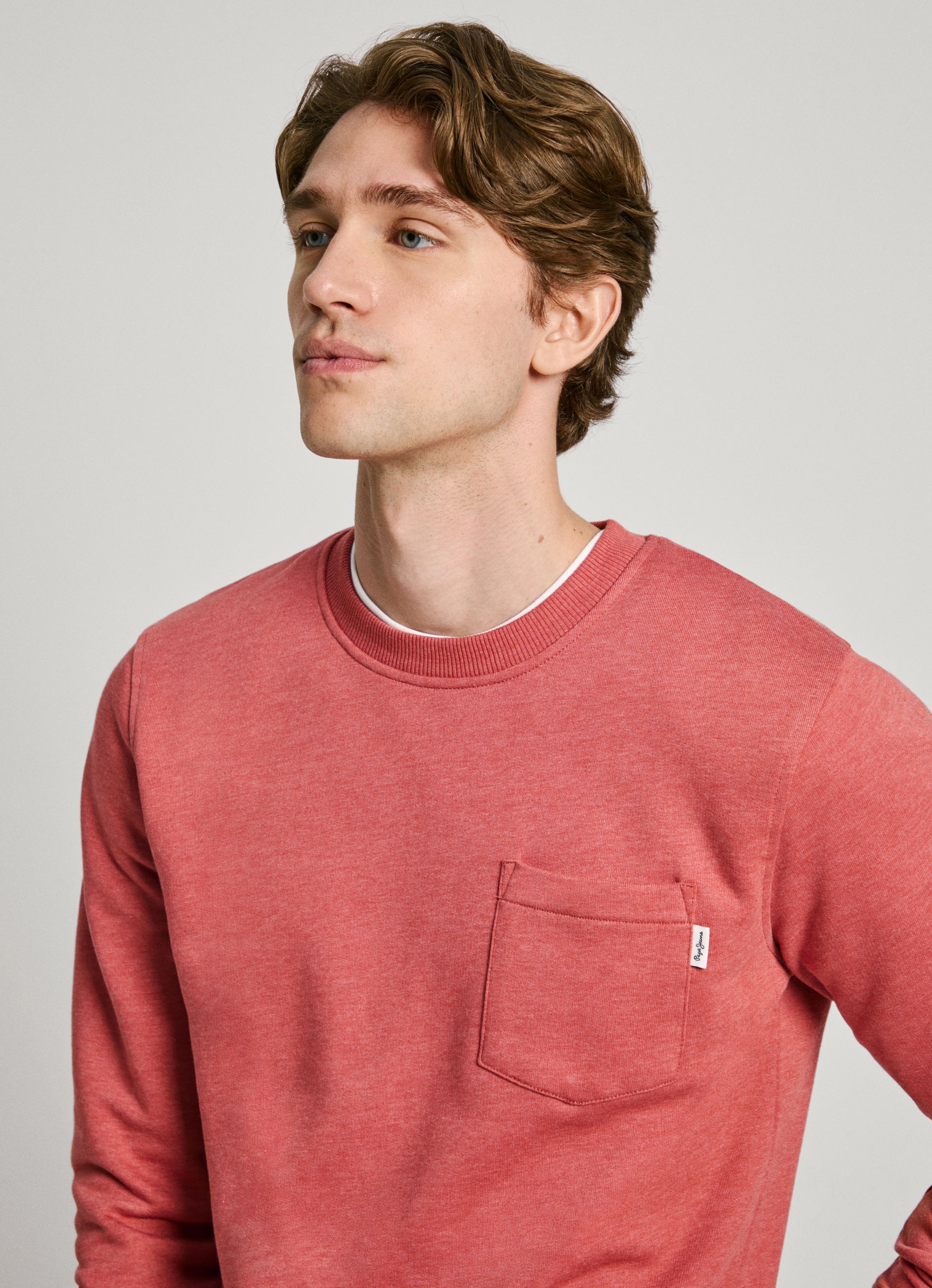 Pepe Jeans Sweatshirt »MANS CREW«, mit Brusttasche