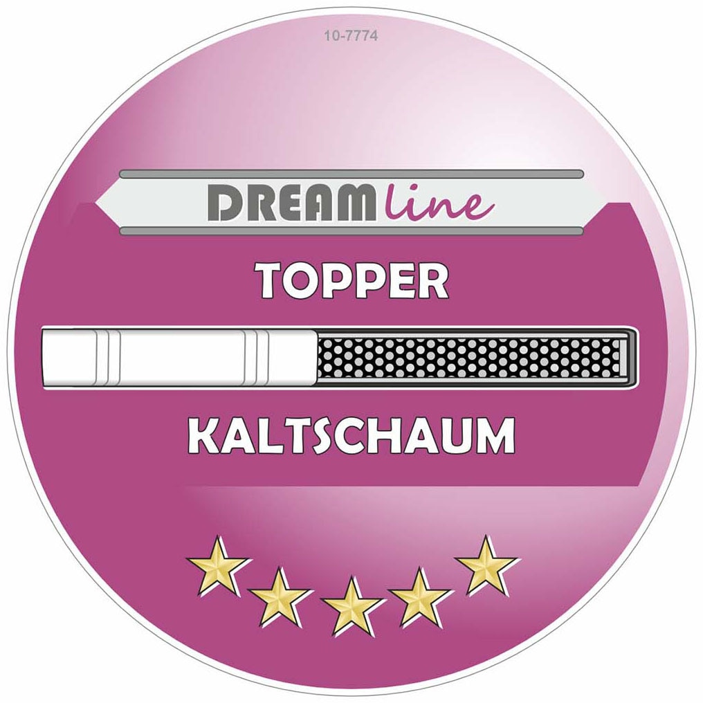 Jockenhöfer Gruppe Lit boxspring »Isabella, in 160x200cm oder 180x200 cm, Härtegrade wählbar« incl. matelas TTFK 7 zones et surmatelas en mousse froide