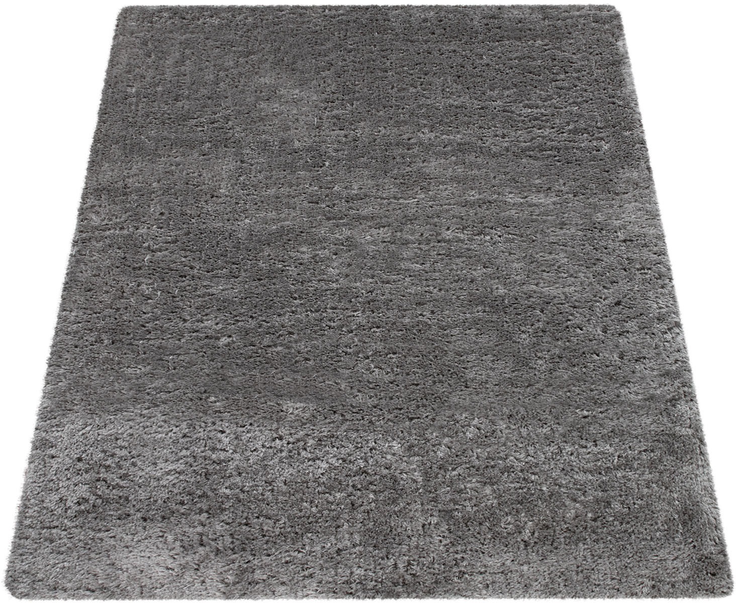 Image of Paco Home Hochflor-Teppich »Wanda 245«, rechteckig, 40 mm Höhe, Uni-Farben, weich & kuschelig, waschbar, ideal im Wohnzimmer & Schlafzimmer bei Ackermann Versand Schweiz