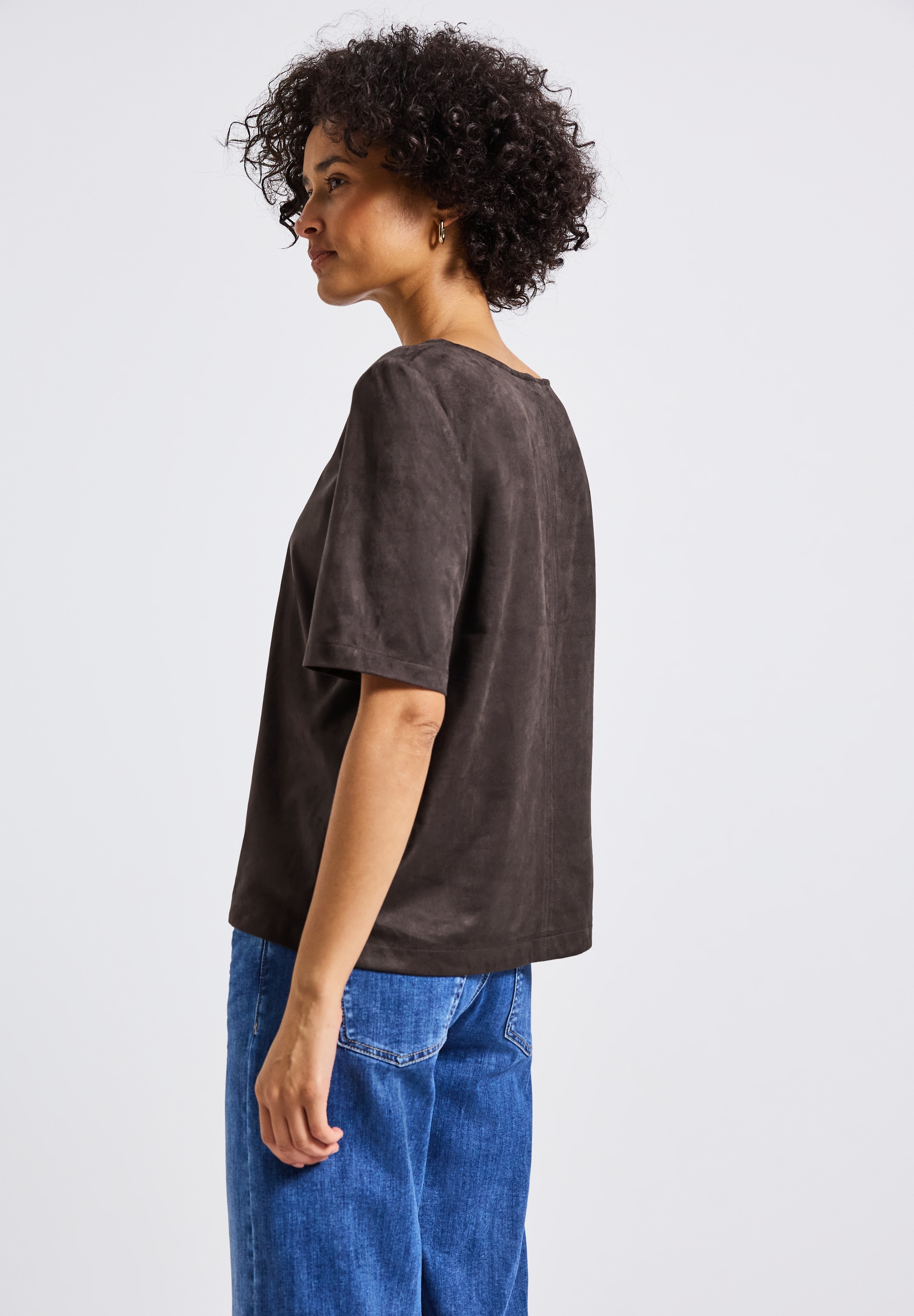 STREET ONE Shirtbluse, mit Seitenschlitzen