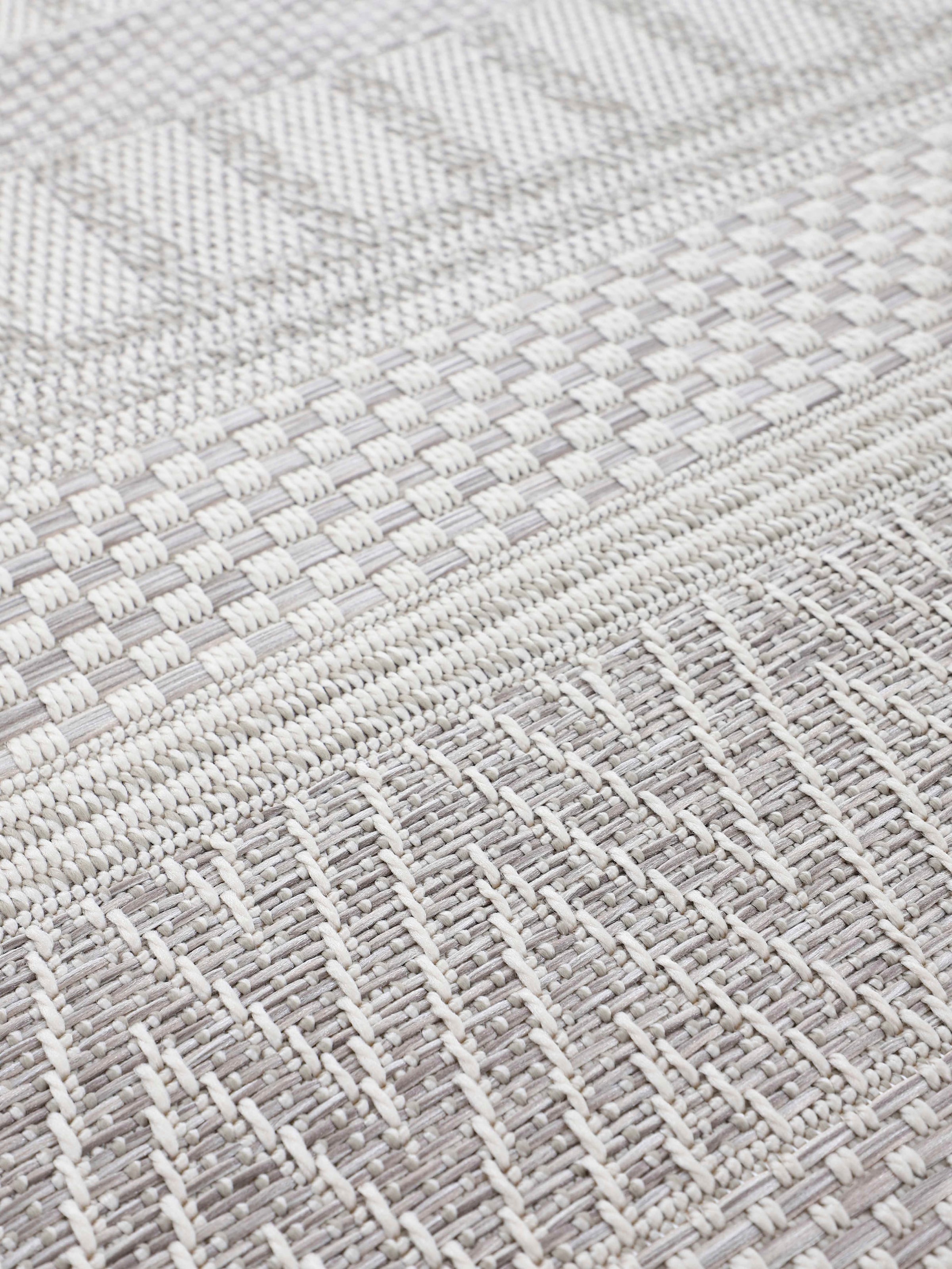 carpetfine Läufer »Boho 100«, rechteckig, 4 mm Höhe, robustes Flachgewebe, Sisal Optik, UV-beständig, Aussenbereich