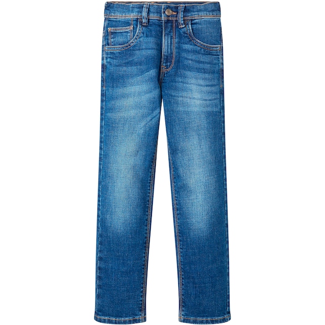 Trendige TOM TAILOR Slim-fit-Jeans »Tim«, mit Knopf- und Reissverschluss  ohne Mindestbestellwert kaufen