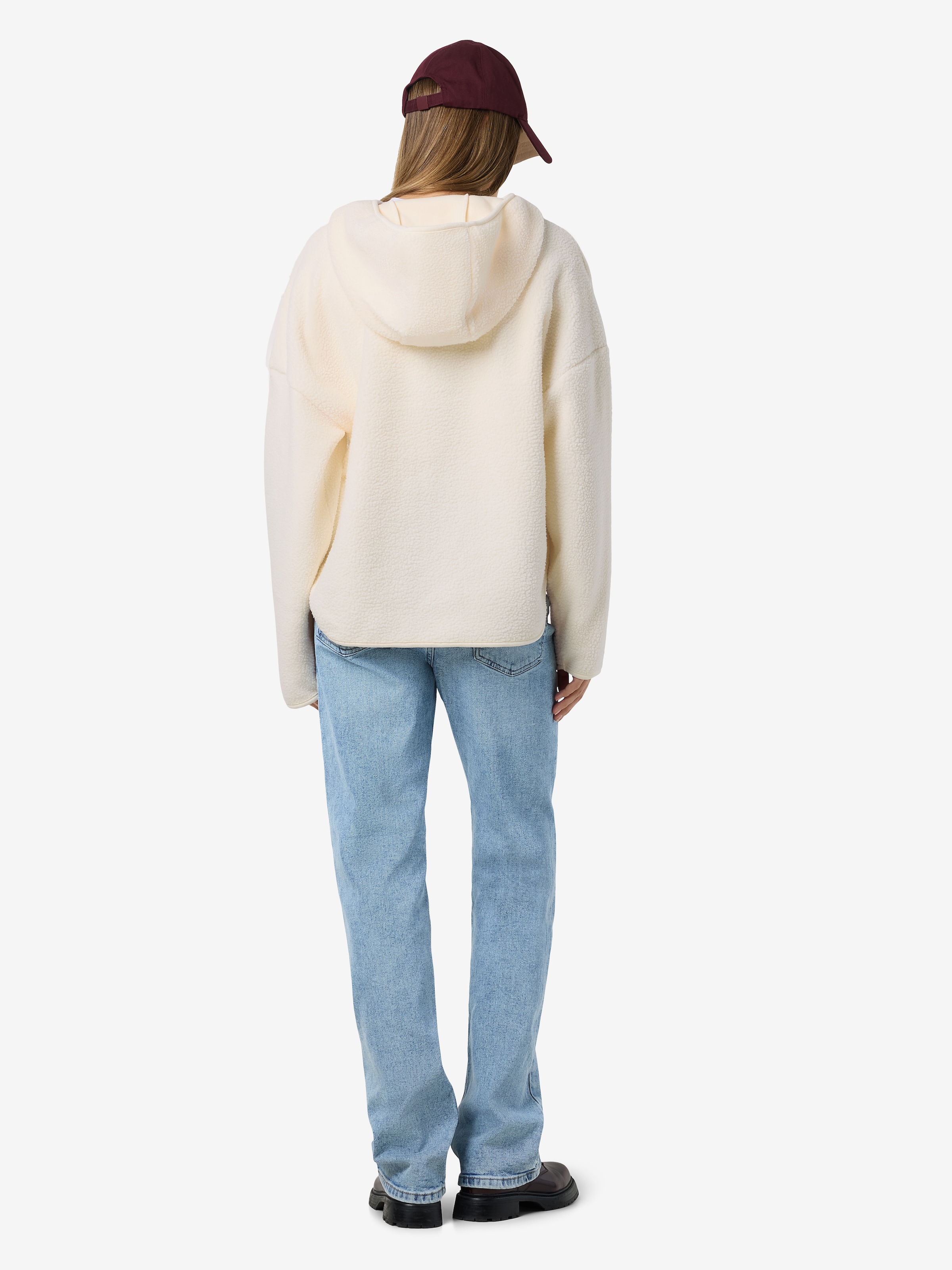 Noisy may Kapuzensweatshirt »NMCOZY L/S HALFWAY ZIP SWEATER JRS NOOS«