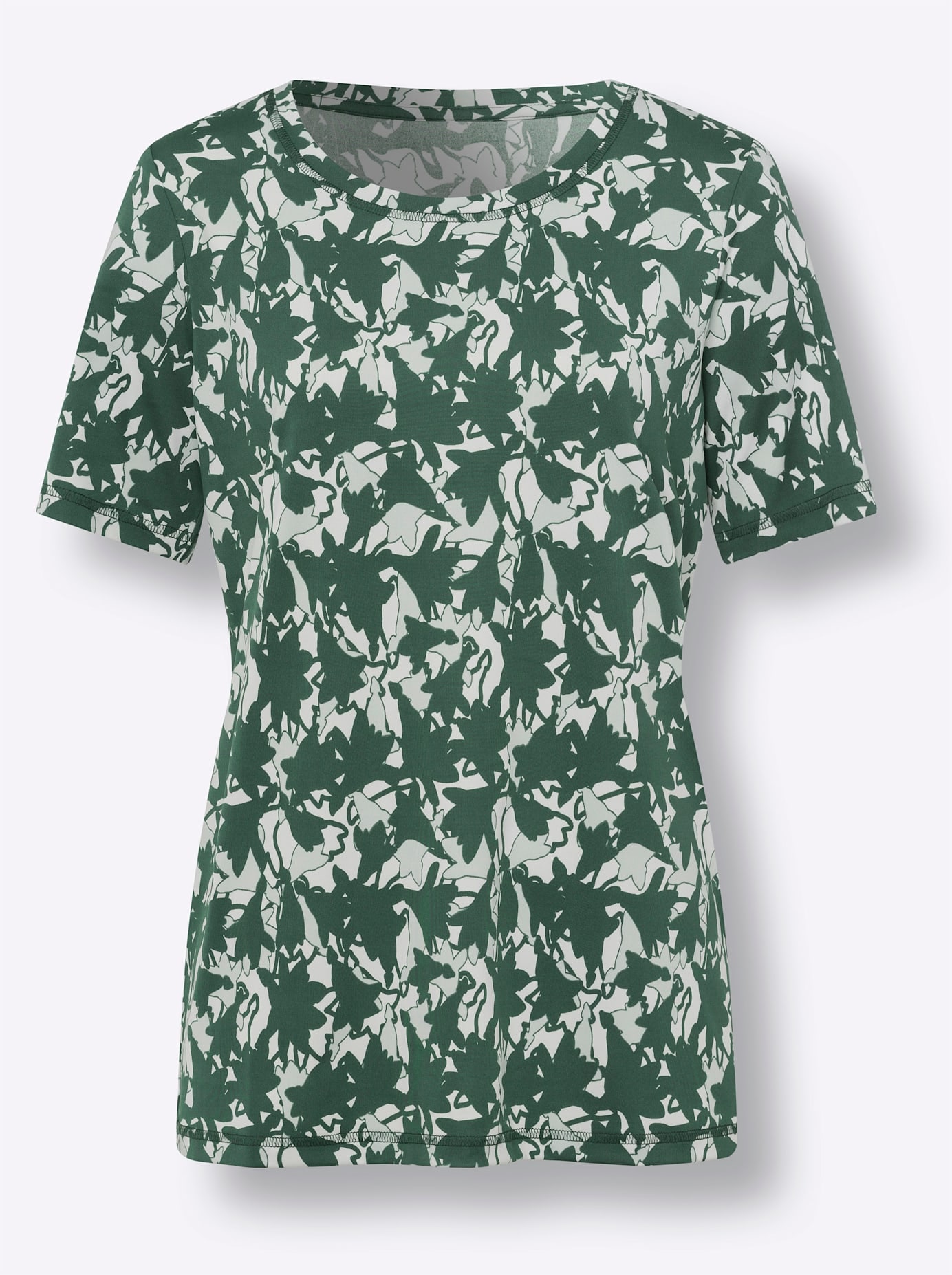 Rundhalsshirt »Freizeitshirt«, (1 tlg.)
