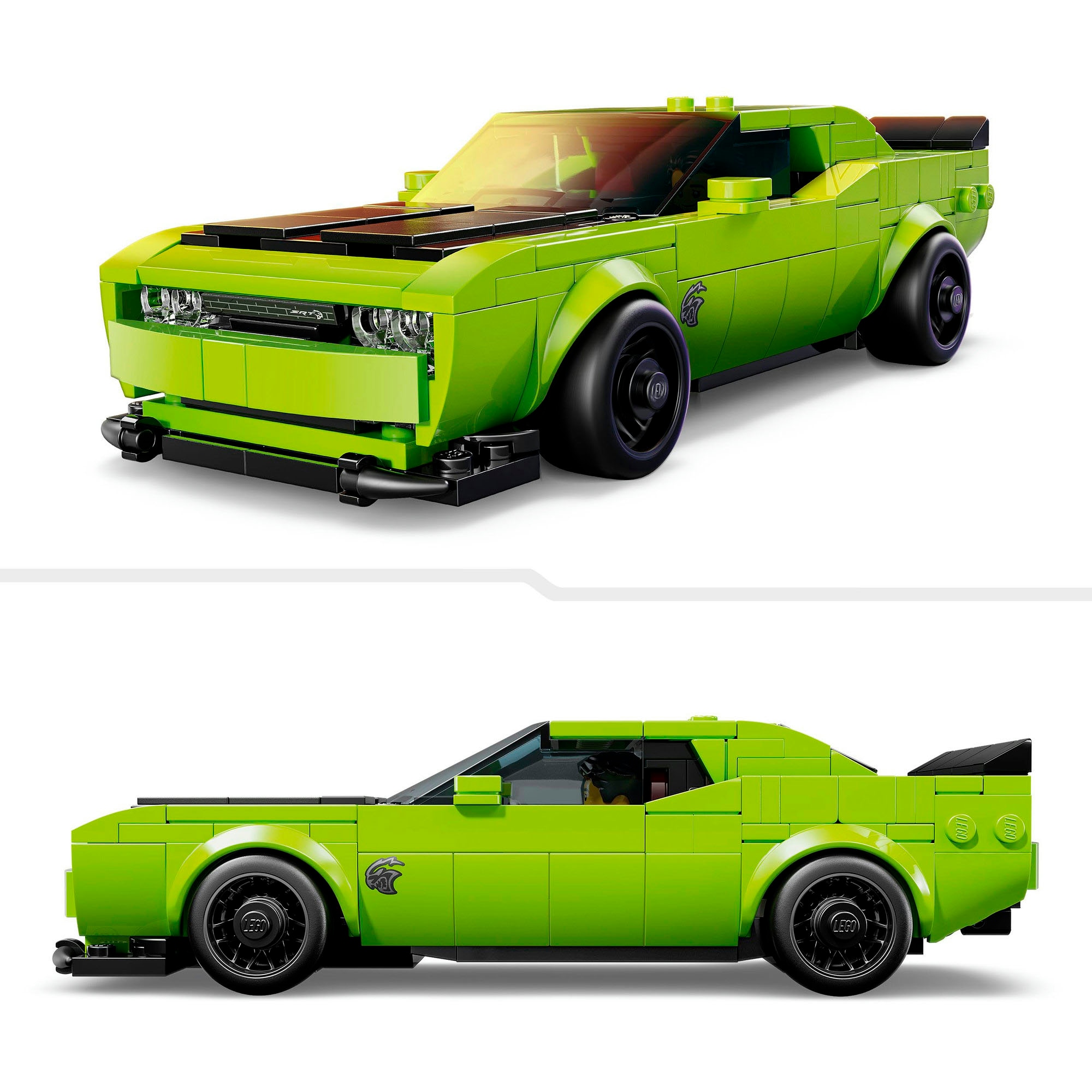 LEGO® Pions de construction »Dodge Challenger SRT Hellcat Sportwagen (77237), LEGO Speed Champions« Made in Europe