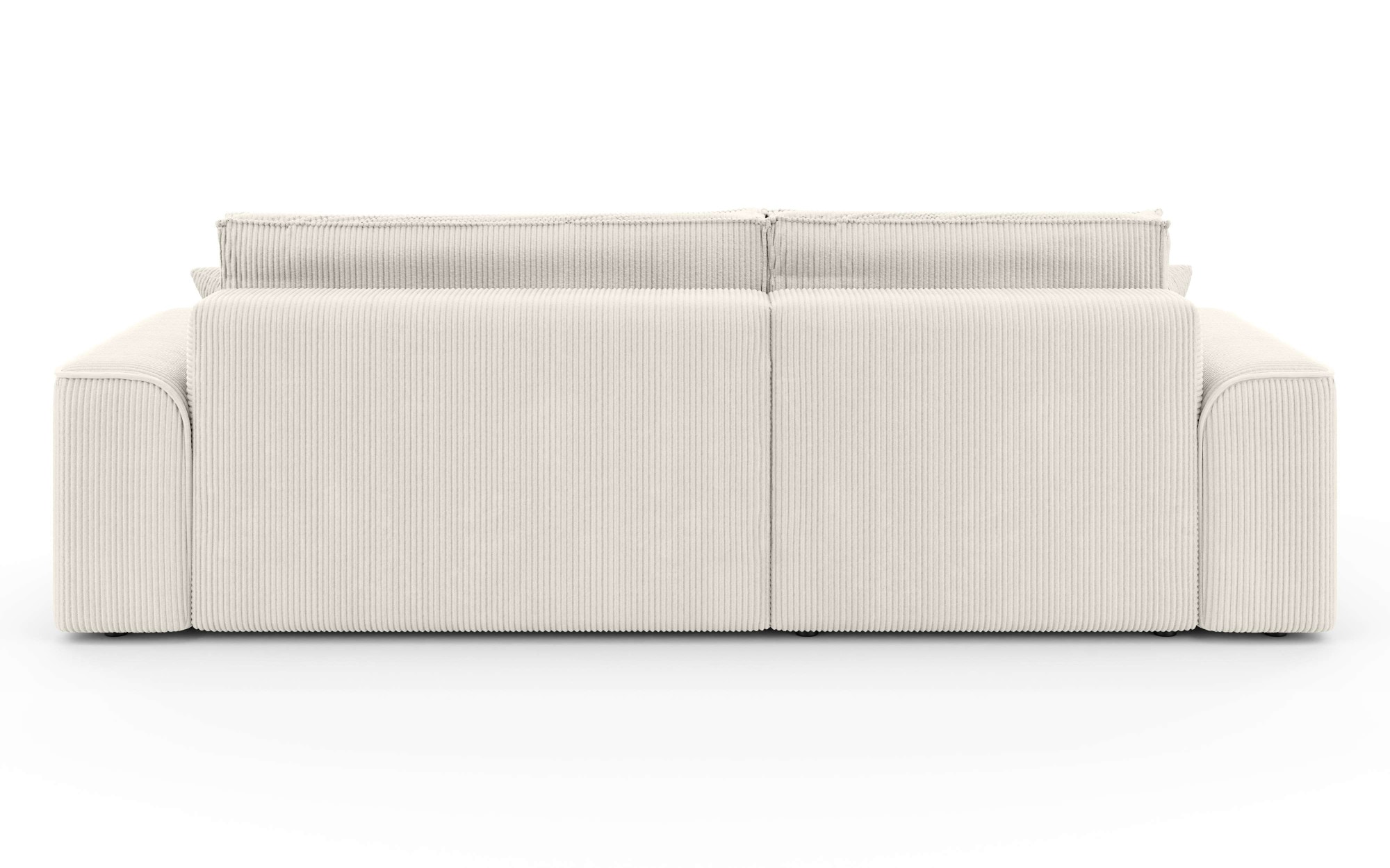 Home affaire Ecksofa »Santenay mit Bettfunktion und Bettkasten, Masse: B/T/H 266/164/90 cm«, L-Form mit Wellenfederung, Schlaffläche: 140x213 cm, auch in Cord