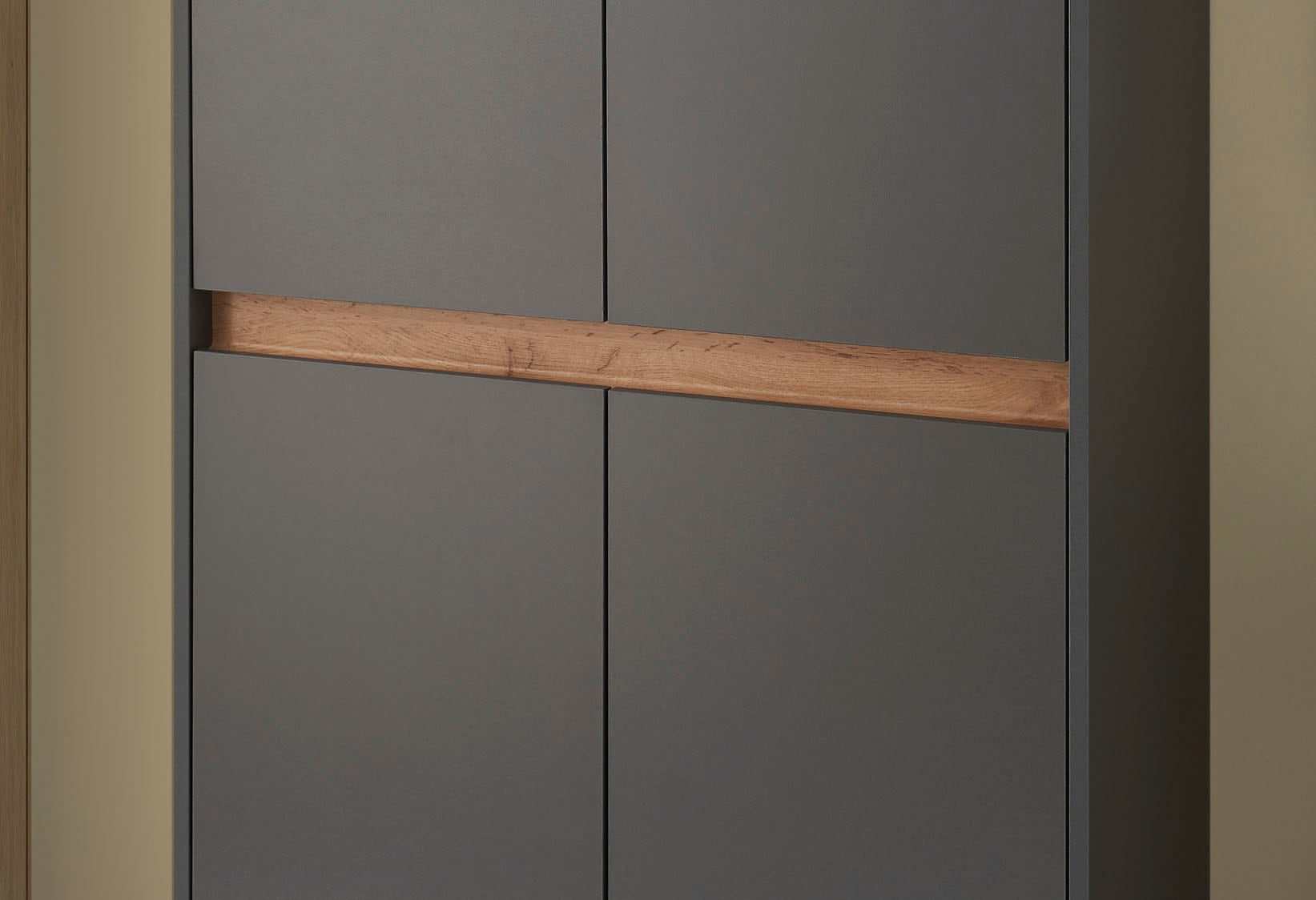 Home affaire Schuhschrank »City/Giron, modernes Schuhregal, Schrank für 32 Schuhe, Schuhkommode« acht Schuhfächer, viel Stauraum, 93 cm breit