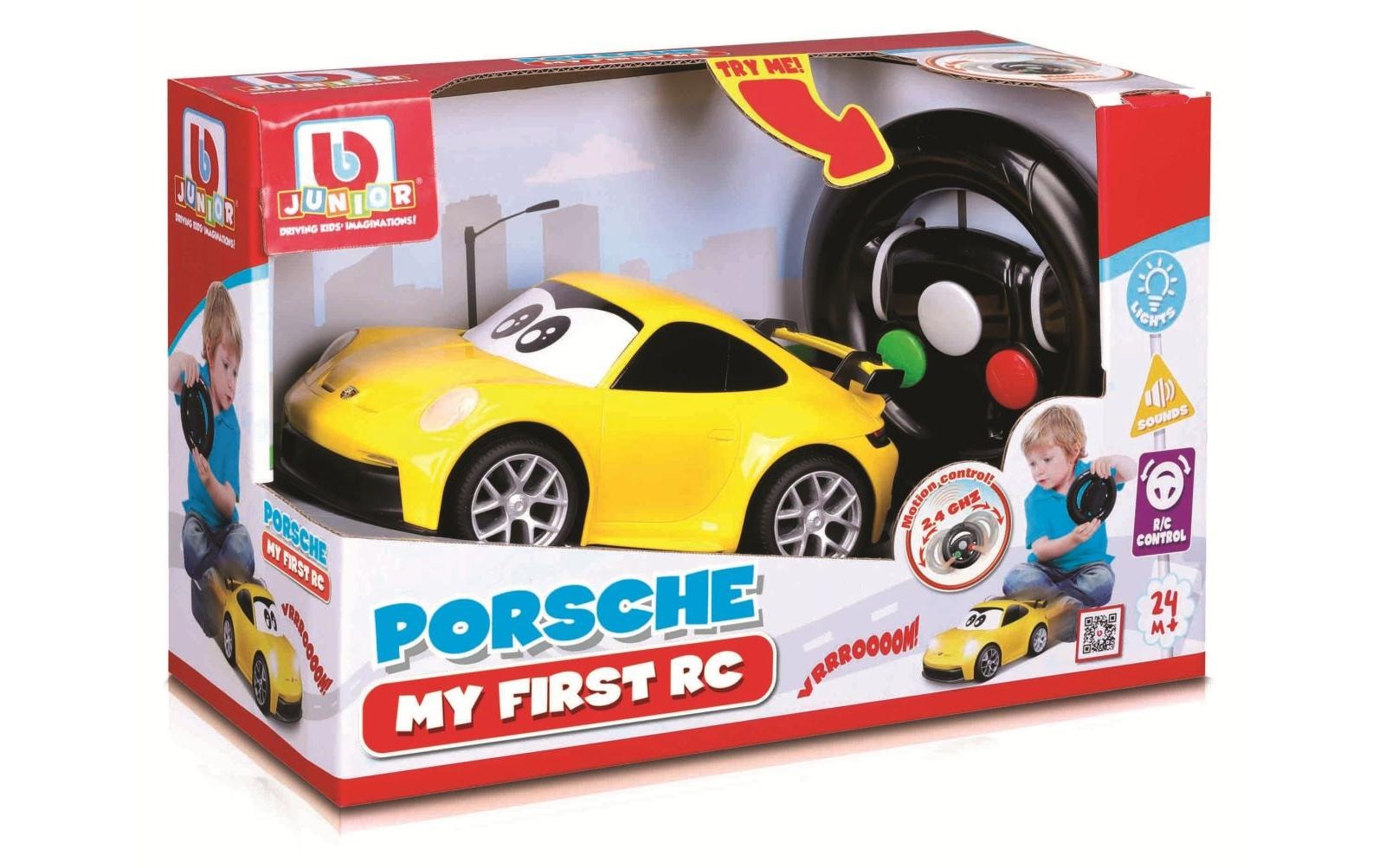   Voiture-jouet »BB Junior RC Porsche mit Light & Sound«