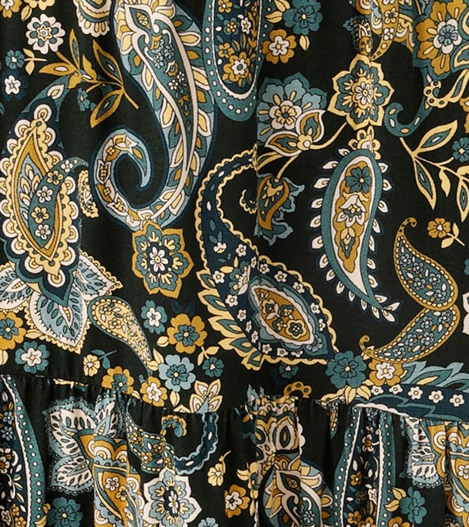 Aniston CASUAL Jerseykleid, mit farbharmonischem Paisley-Muster - NEUE KOLLEKTION