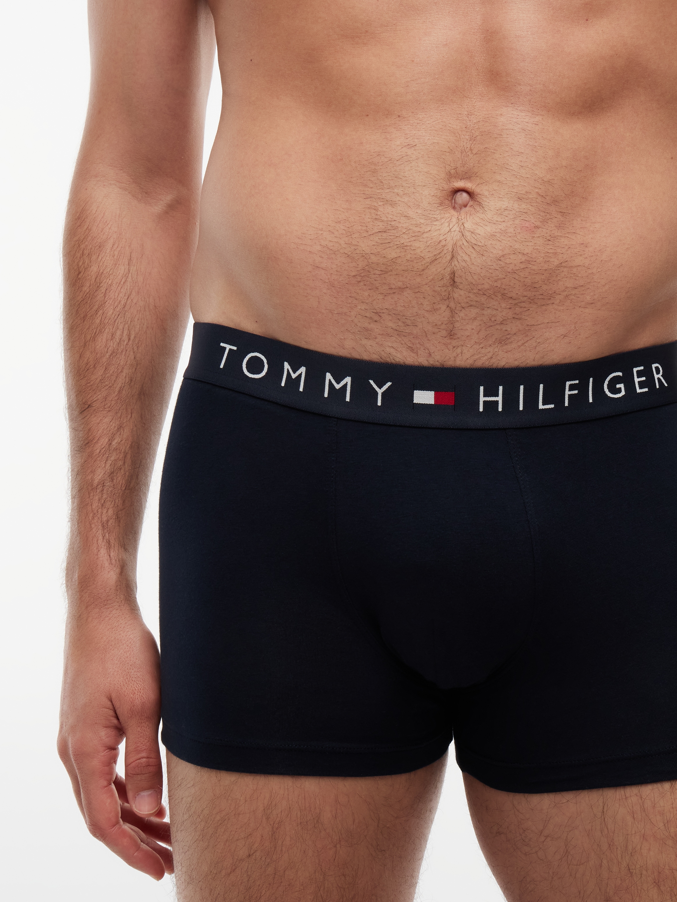 Tommy Hilfiger Underwear Tronc »3P TRUNK« Paquet, lot de 3, 3 cuis avec inscription logo Tommy Hilfiger