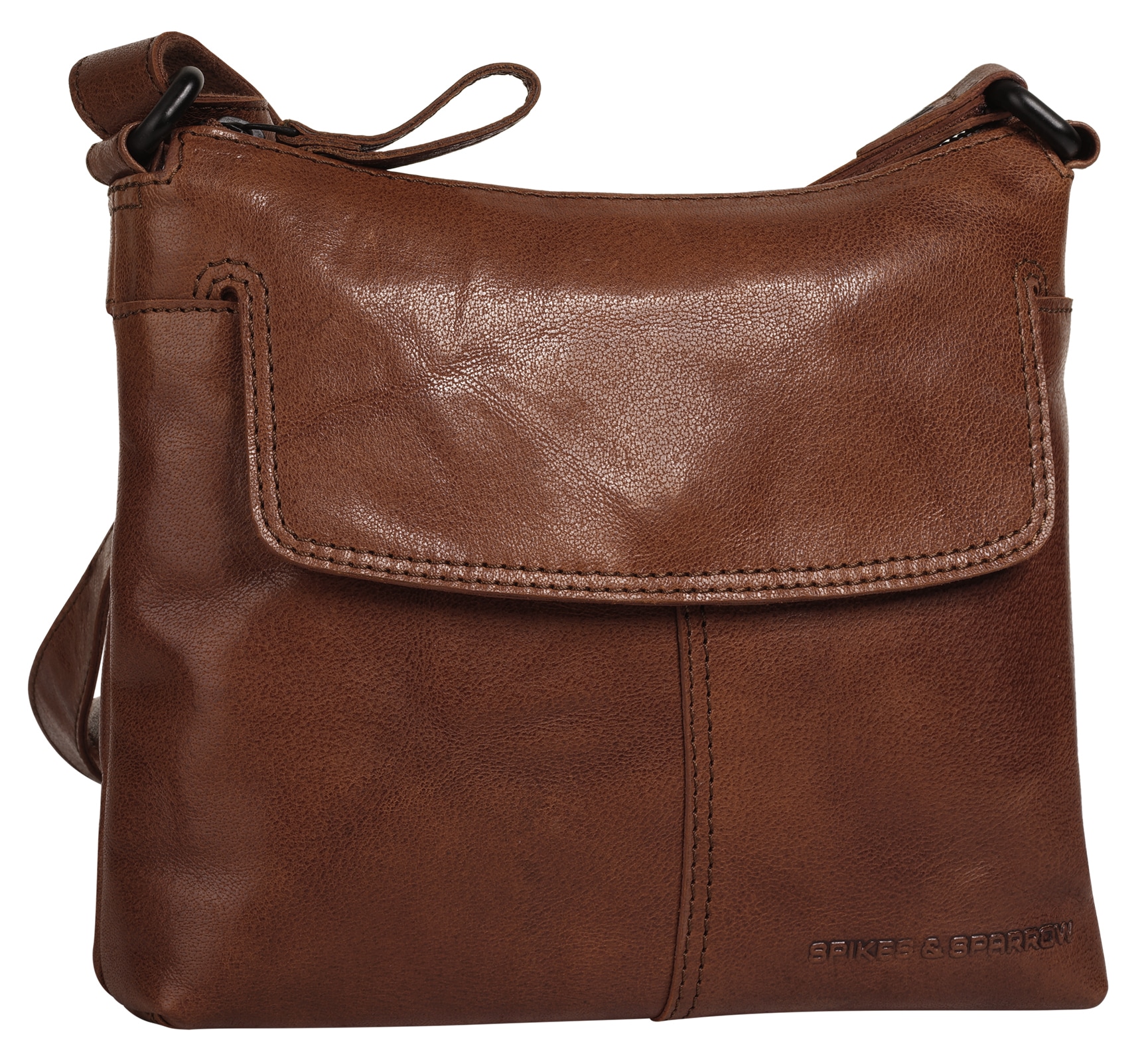 Spikes & Sparrow Umhängetasche »SPIKES & SPARROW Damen echt Leder« echt Leder