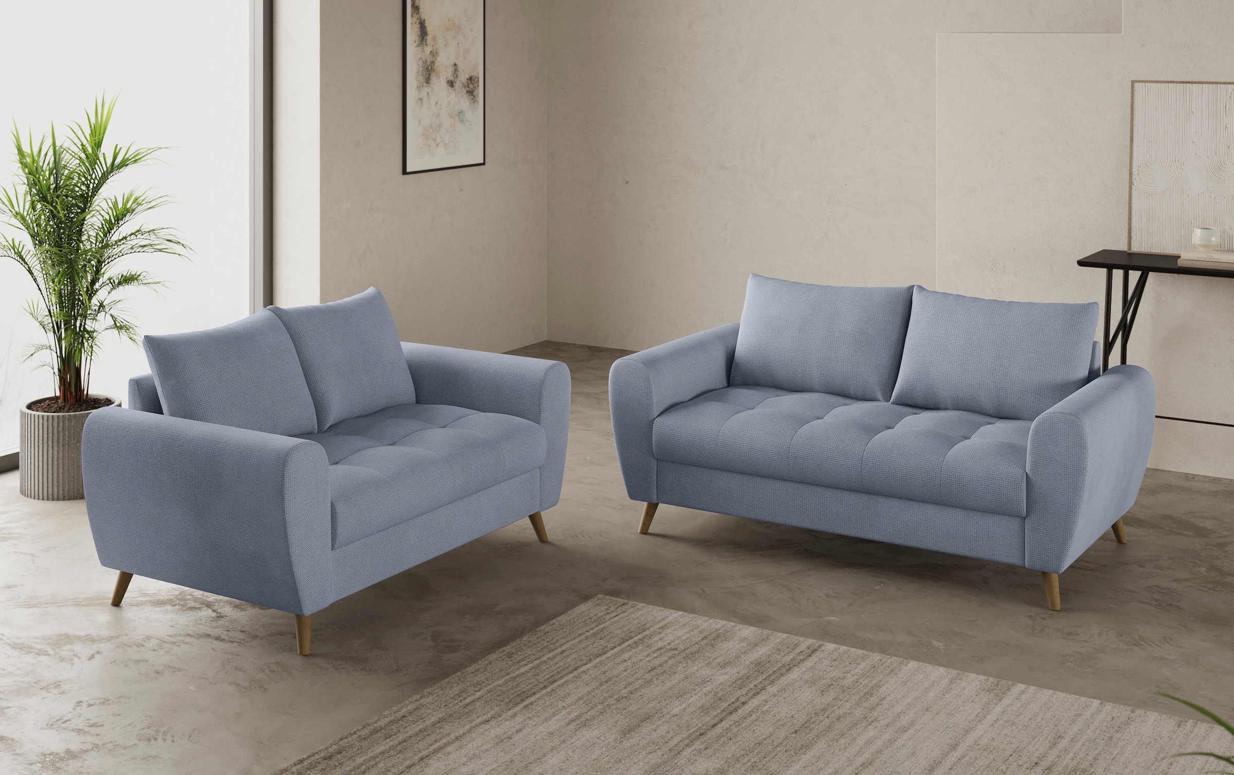 Mr. Couch 2,5-Sitzer »Blackburn II«, Mit Kaltschaumpolsterung bis 140 kg belastbar