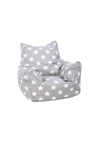 Sitzsack »Grey White Stars«, für Kinder
