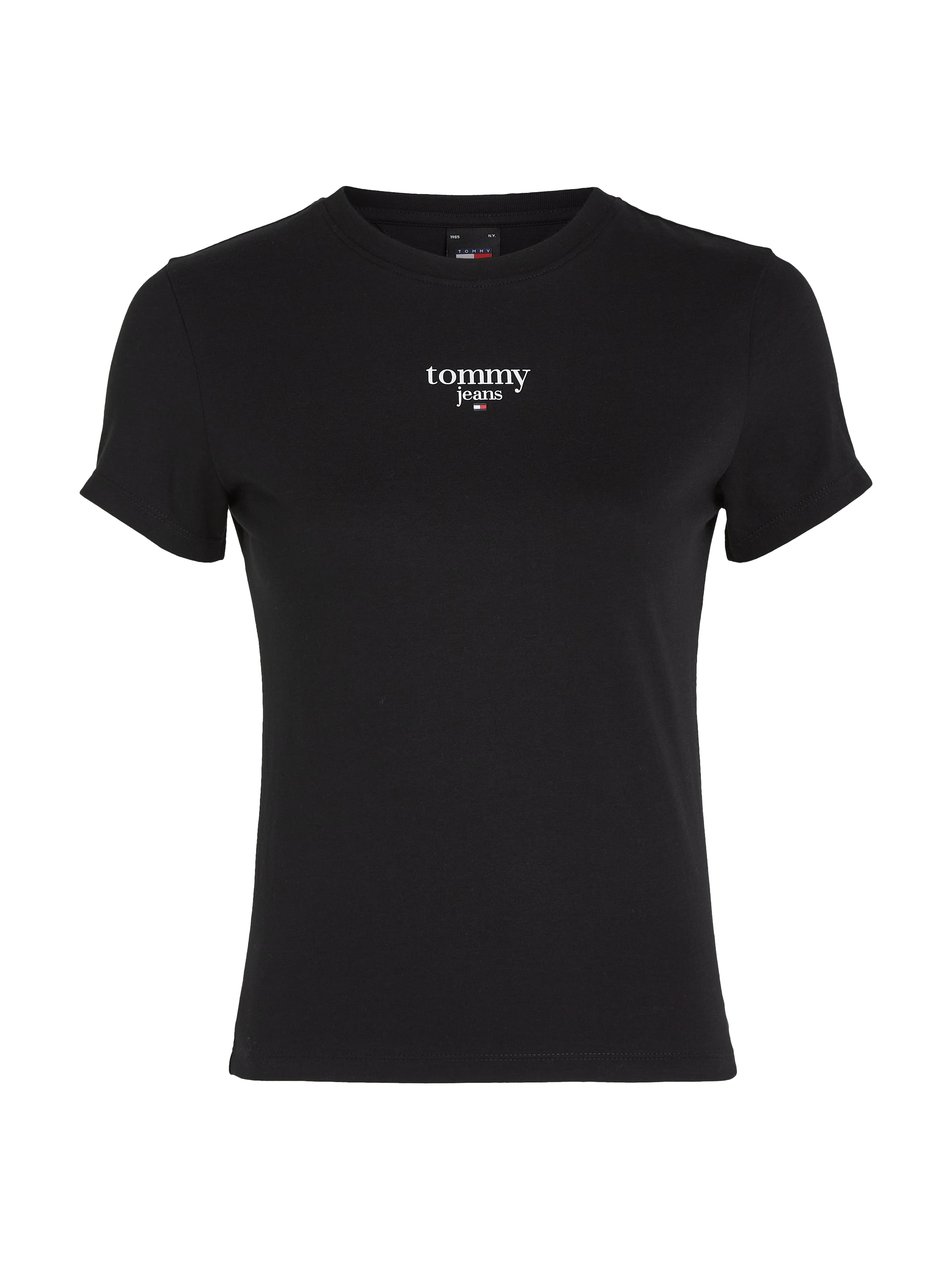 Tommy Jeans Curve T-Shirt »TJW SLIM ESSENTIAL LOGO 1 SS EXT«, Grosse Grössen
