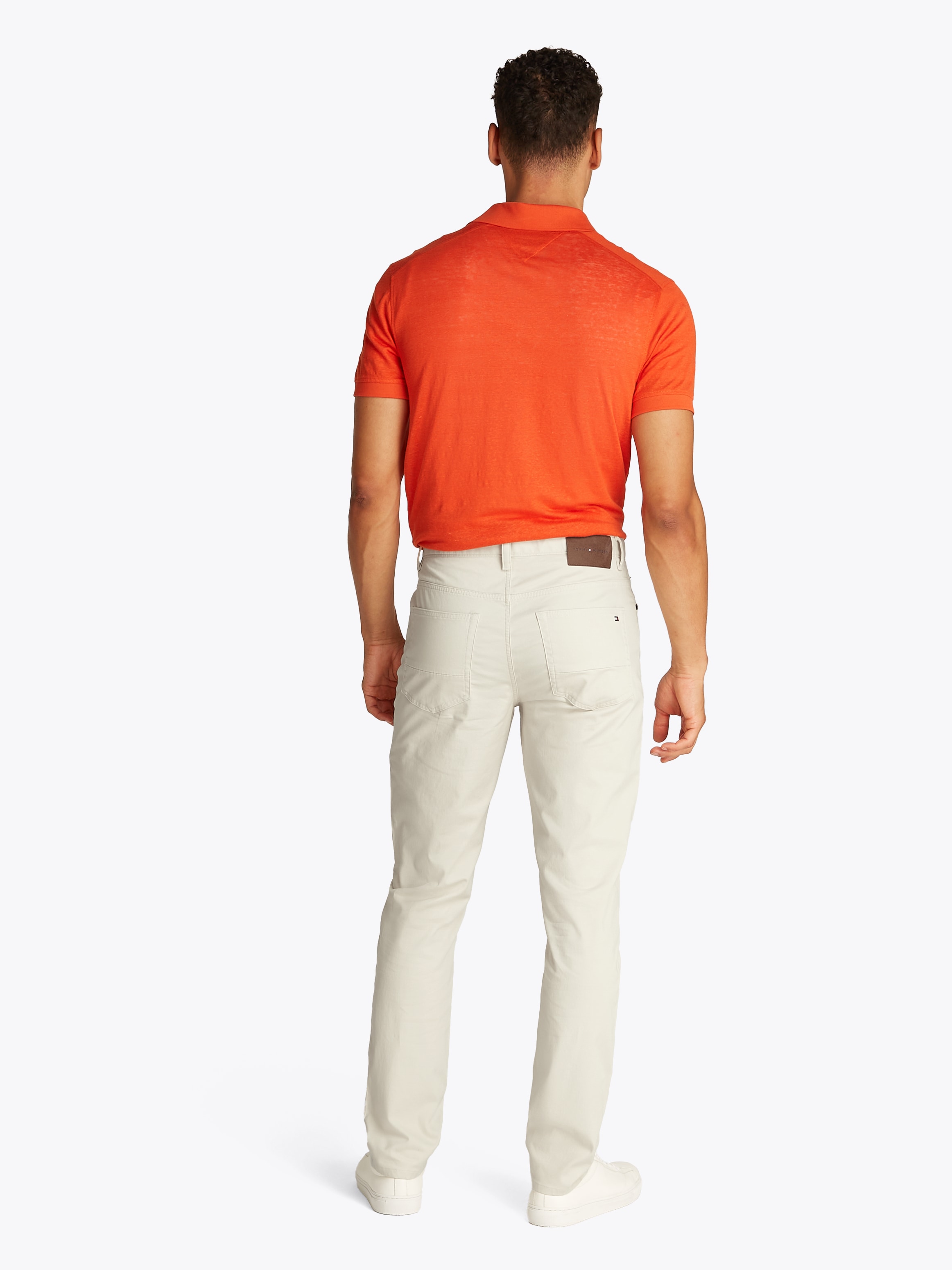 Tommy Hilfiger Stoffhose »DENTON 5PKT COTTON SATIN«