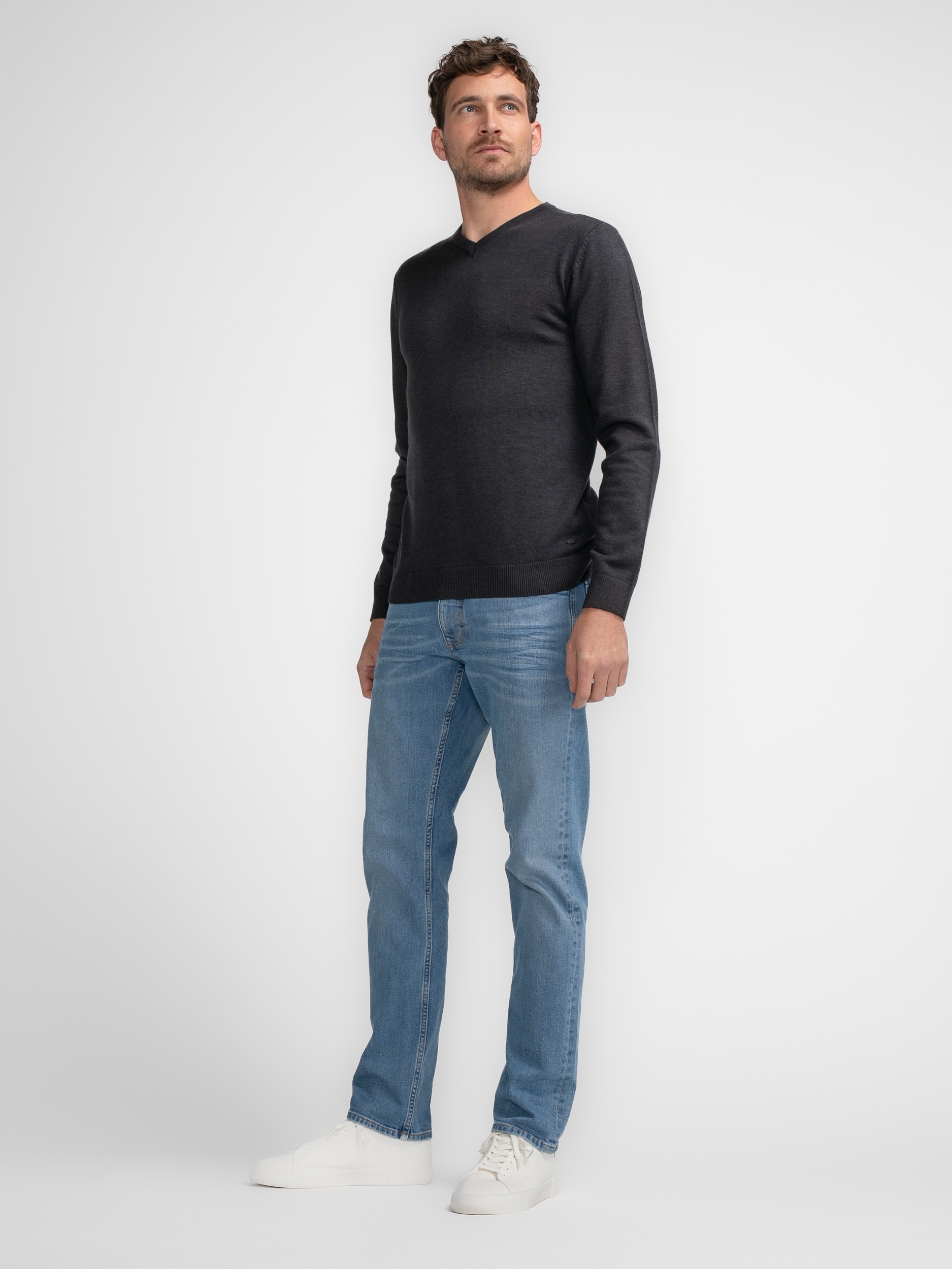 Petrol Industries V-Ausschnitt-Pullover »Men Knitwear V-Neck Basic«