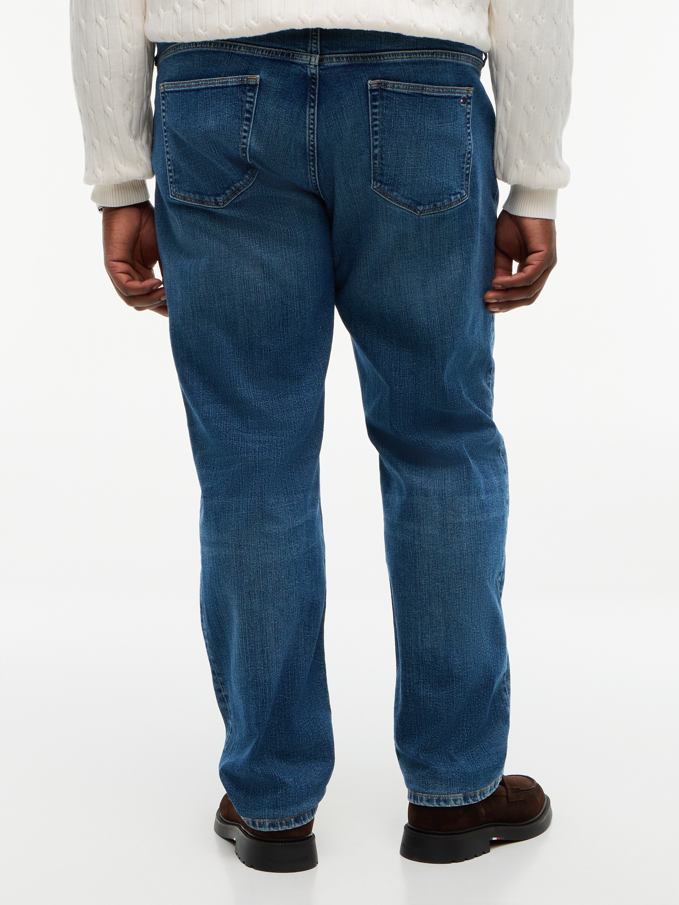 Tommy Hilfiger Big & Tall Jeans coupe régulière »BT-MADISON« avec effets délavés, coupe régulière, jambe droite, Grandes tailles