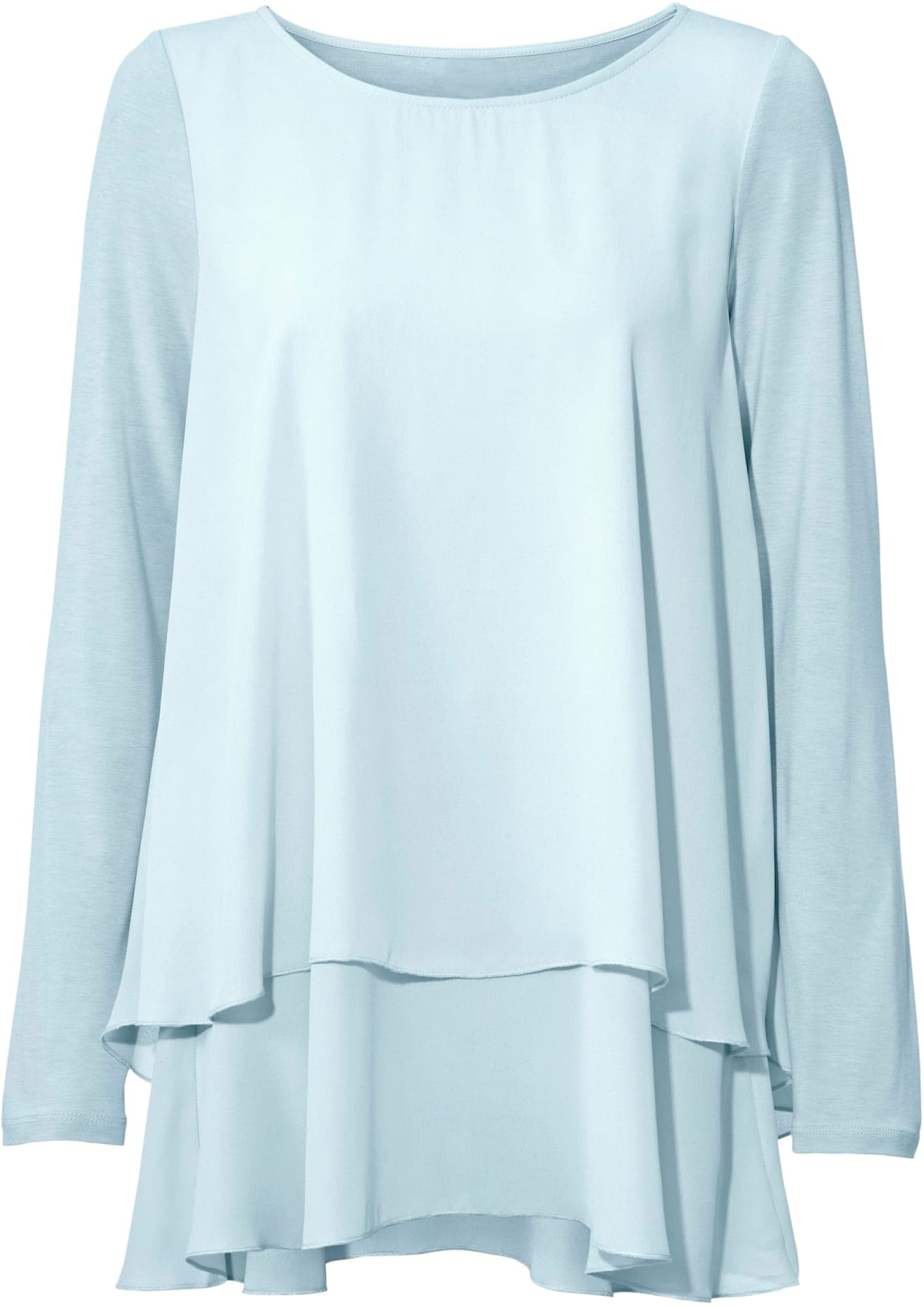 heine Rundhalsshirt »Rundhals-Shirt« 1 Stk. tlg.