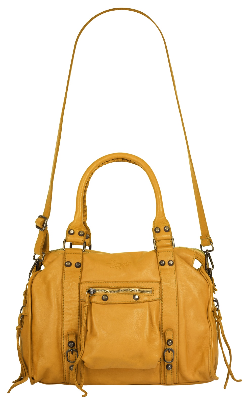 Samantha Look Shopper, echt Leder, Made in Italy
