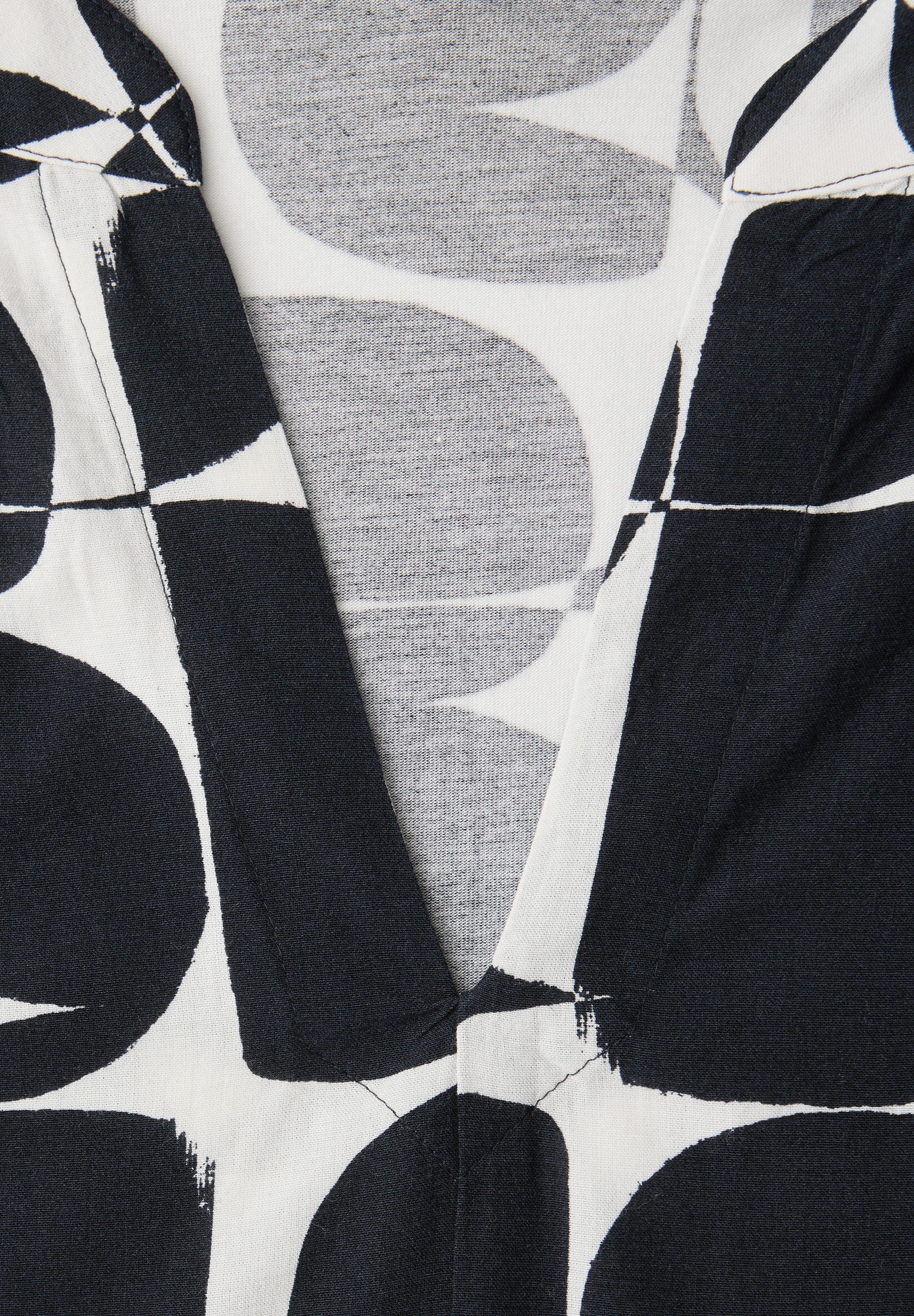 STREET ONE T-shirt à manches longues im gemustertem Strukturmix