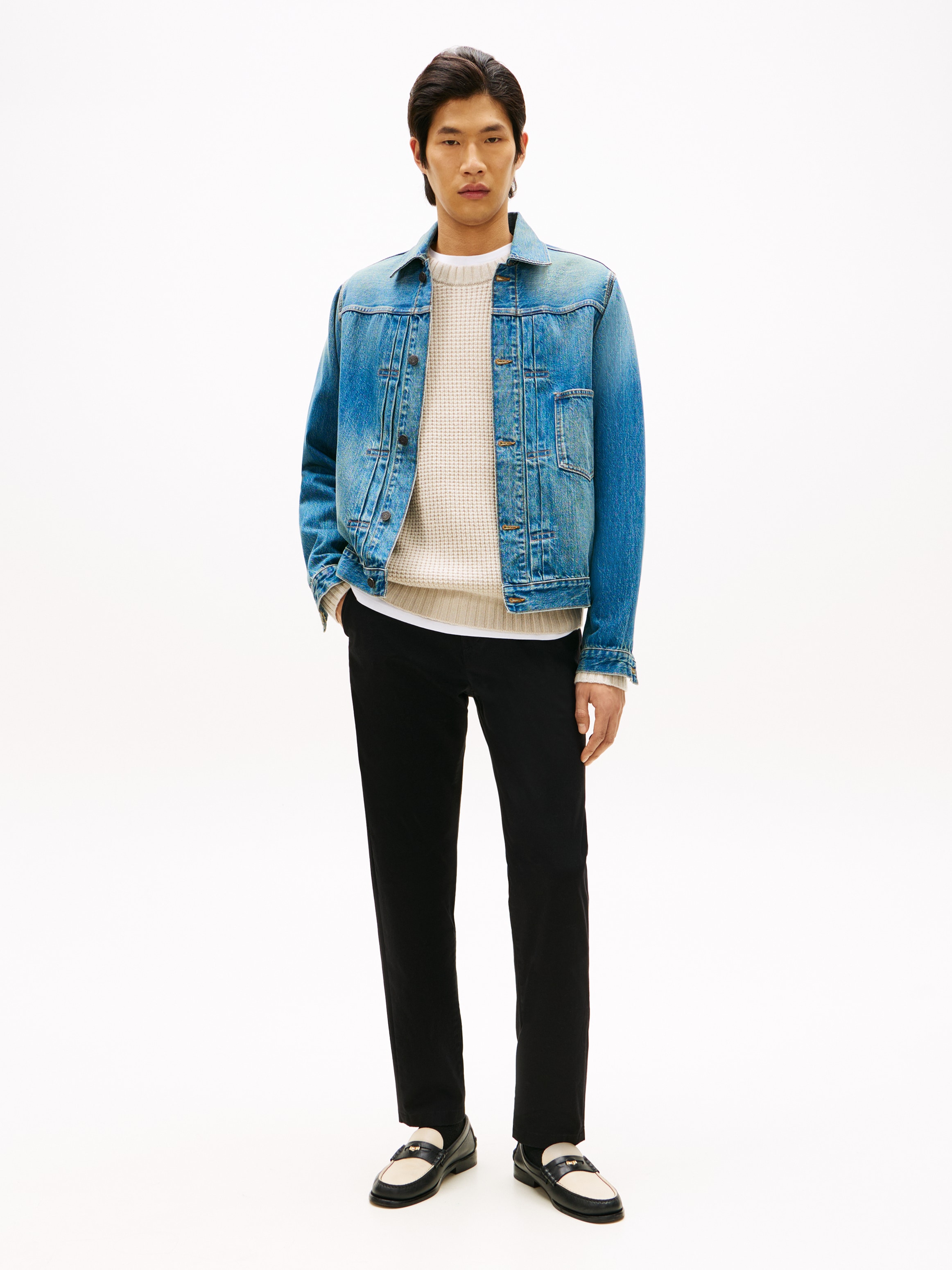 Tommy Hilfiger Chinos »HARLEM ESSENTIAL«  Tapered Leg, Basic, schlichtes Design