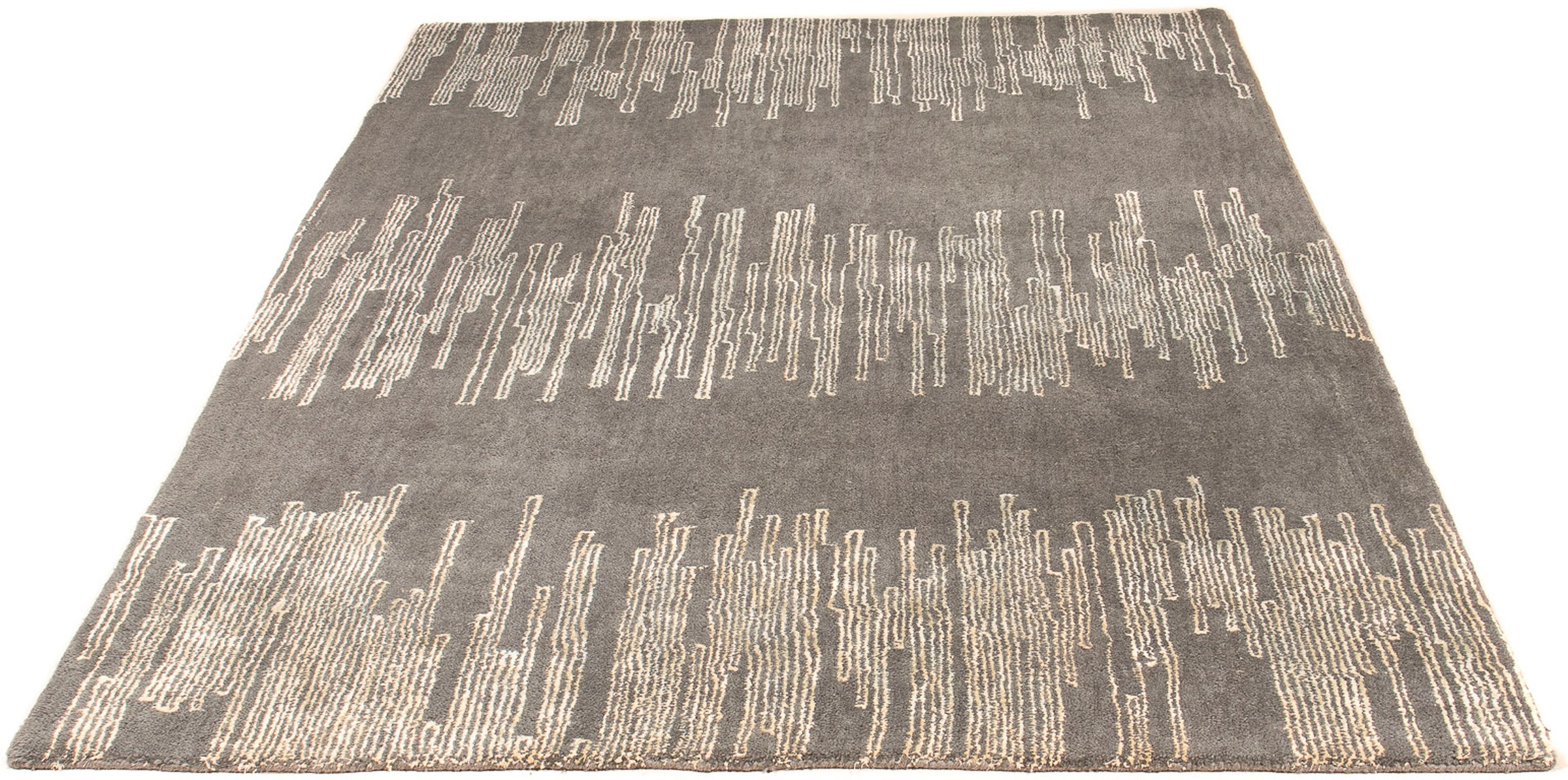 Image of morgenland Designteppich »Designer - 244 x 151 cm - grau«, rechteckig, 8 mm Höhe, Wohnzimmer, Einzelstück bei Ackermann Versand Schweiz