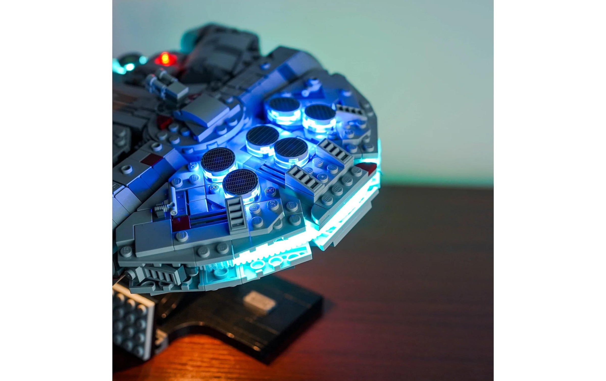   Jeu de construction en pierre »BrickBling LED-Licht-Set für LEGO® Star Wars: Millennium Falcon -75375«