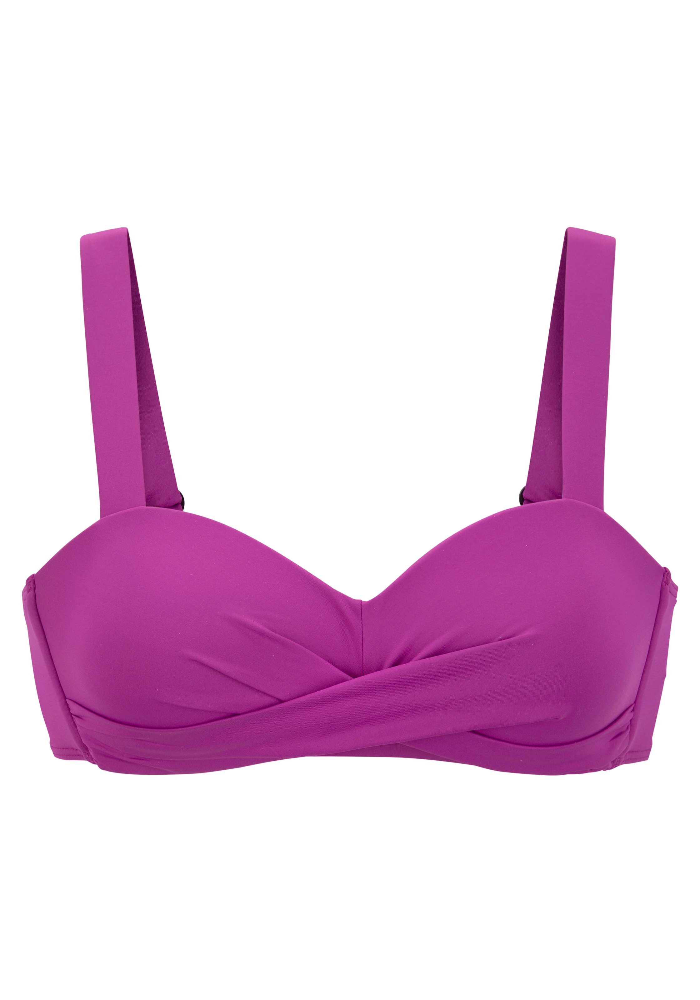 LASCANA Bandeau-Bikini-Top »Comfy«, mit bequemen Passform ohne Bügel