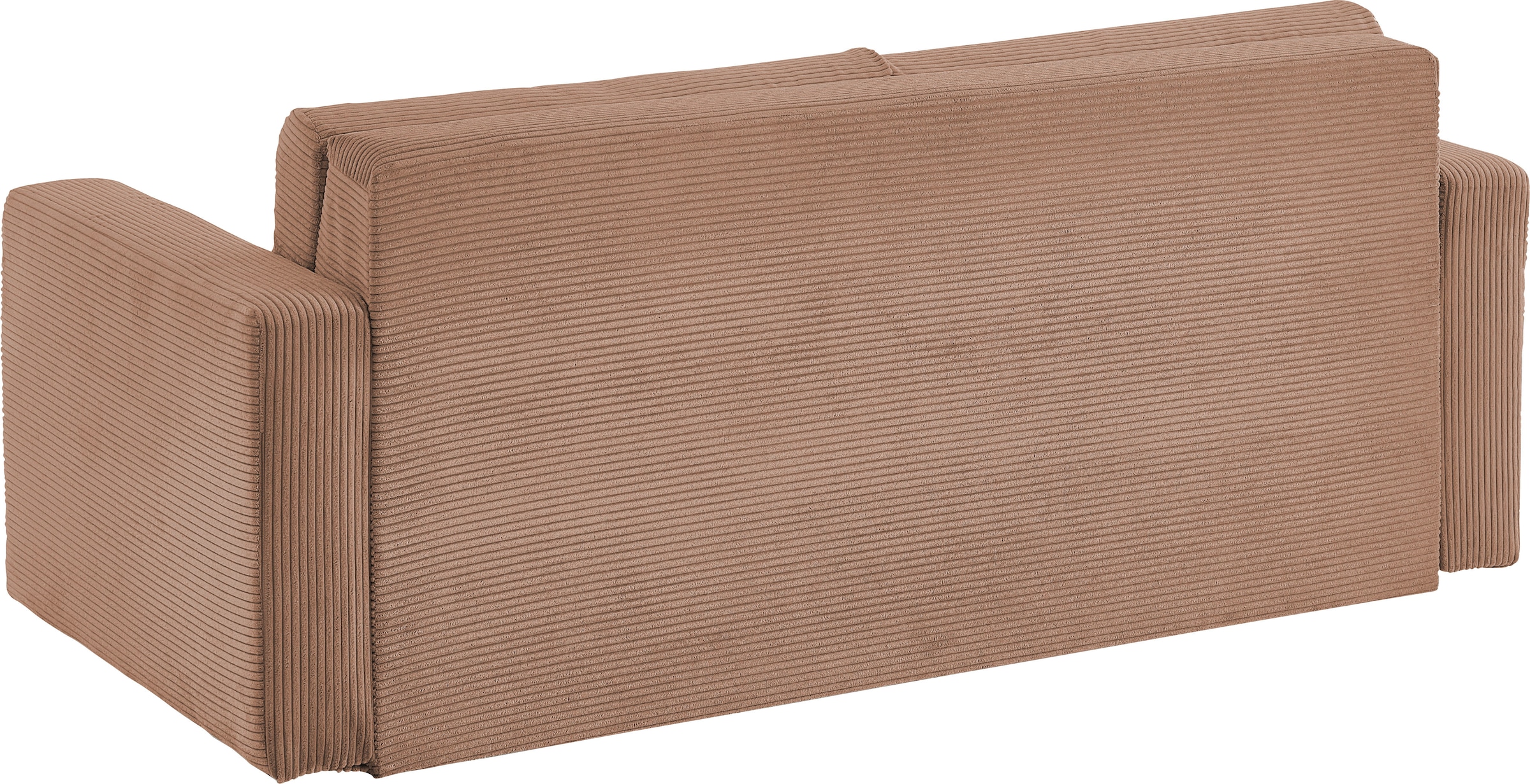 ATLANTIC home collection Canapé-lit »Rolando, B: 196 cm, Liegefl. 140x190 cm« mit komfortabler Matratze, Dauerschlafsofa