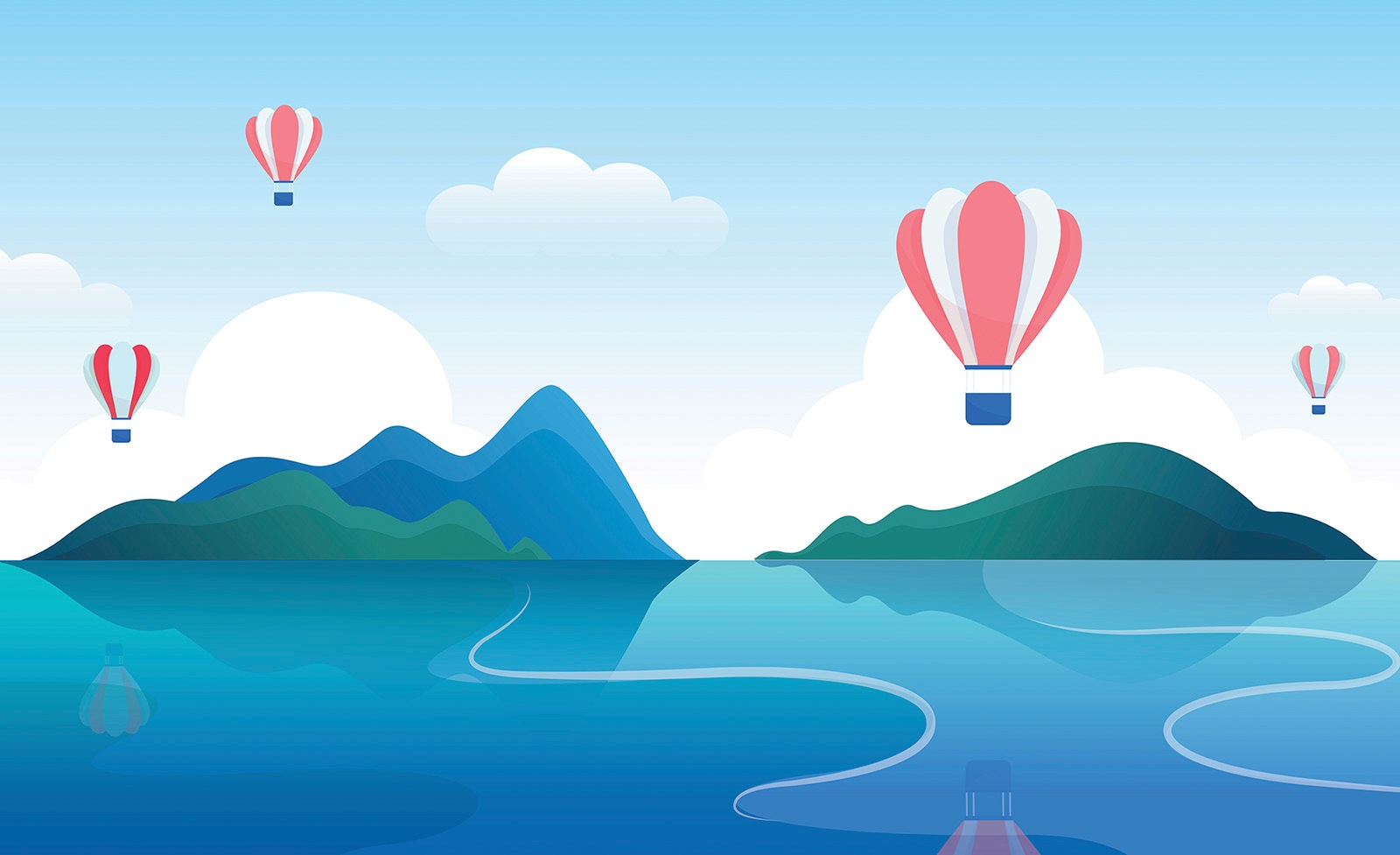 Image of Consalnet Vliestapete »Kindermotiv Ballon«, Comic bei Ackermann Versand Schweiz