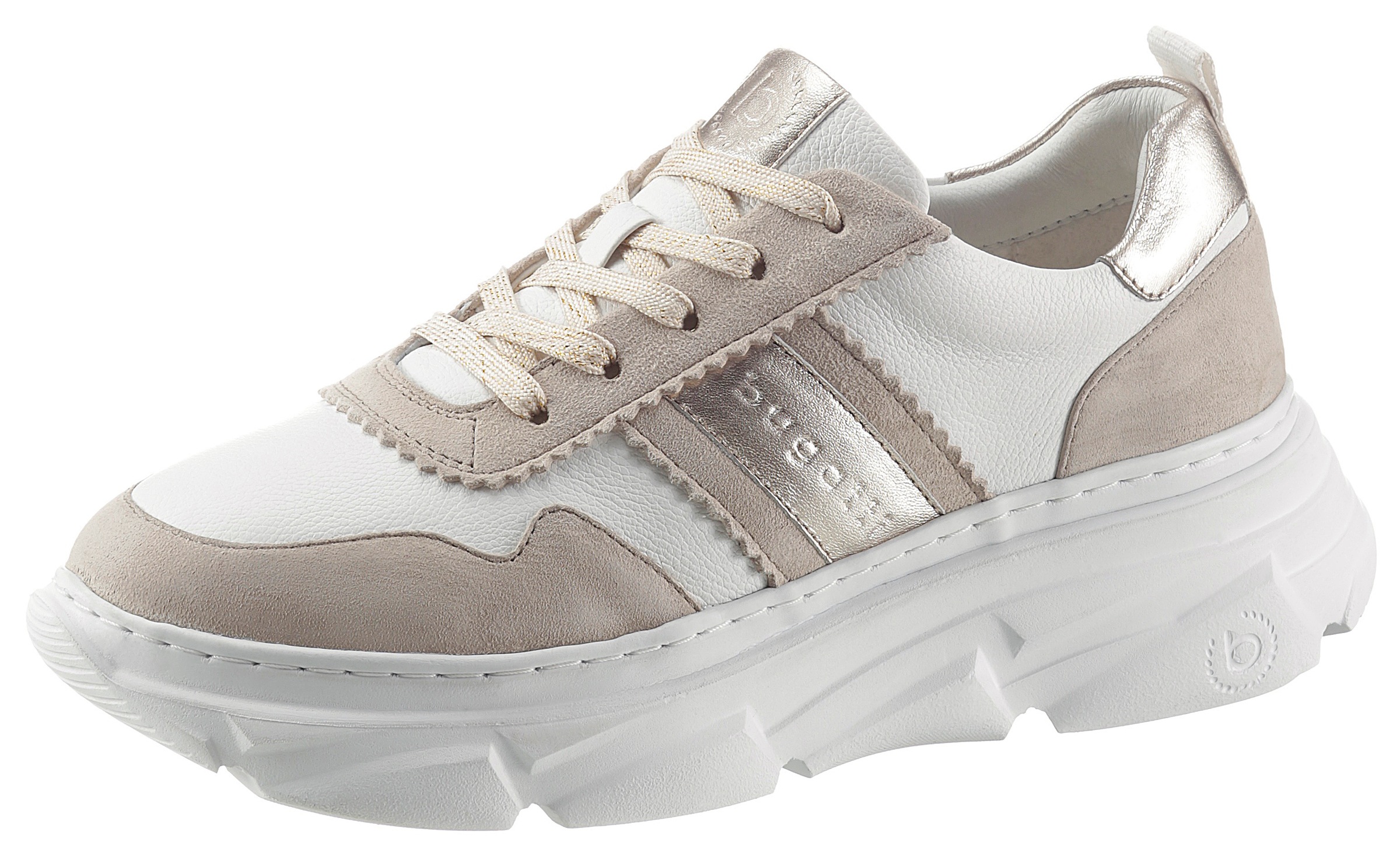 Image of bugatti Plateausneaker »NAVA«, mit Metallic-Besätzen bei Ackermann Versand Schweiz