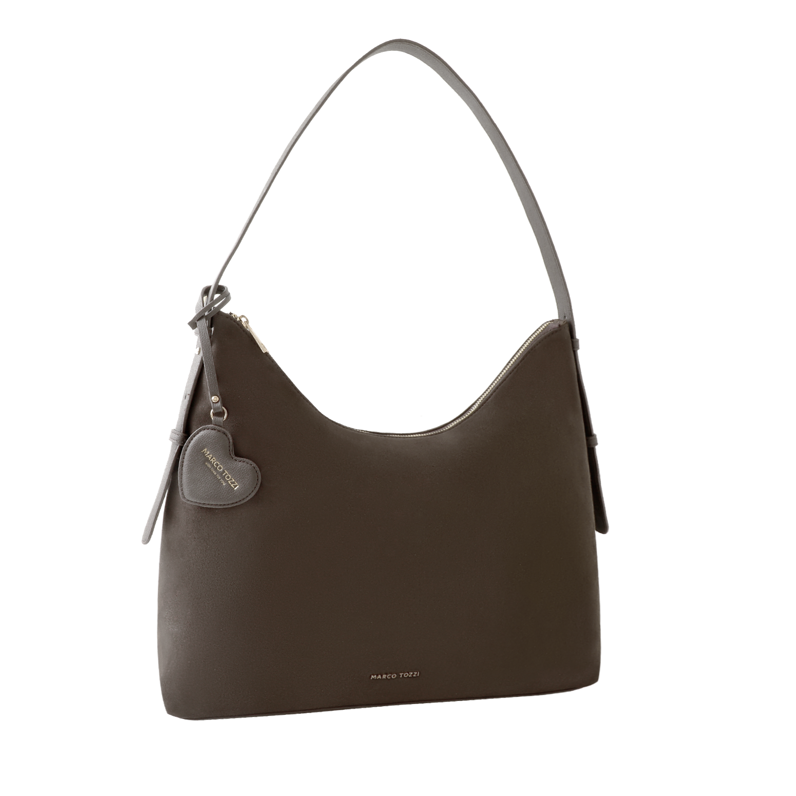 Image of MARCO TOZZI Hobo Damen Schultertasche, Handtasche mit Logoschriftzug