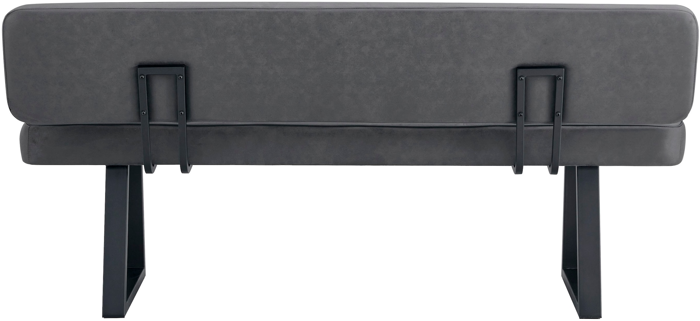 Duo Collection Banc »Tara Bank mit Rückenlehne« revêtement microfibre de haute qualité, avec ressorts ensachés, supporte jusqu'à 260 kg