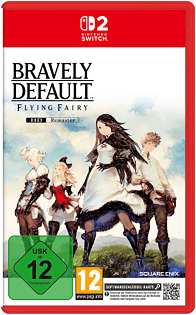 Image of Nintendo Switch 2 Spielesoftware "Bravely Default Flying Fairy HD Remaster (Software Key Card)" Nintendo Switch 2
